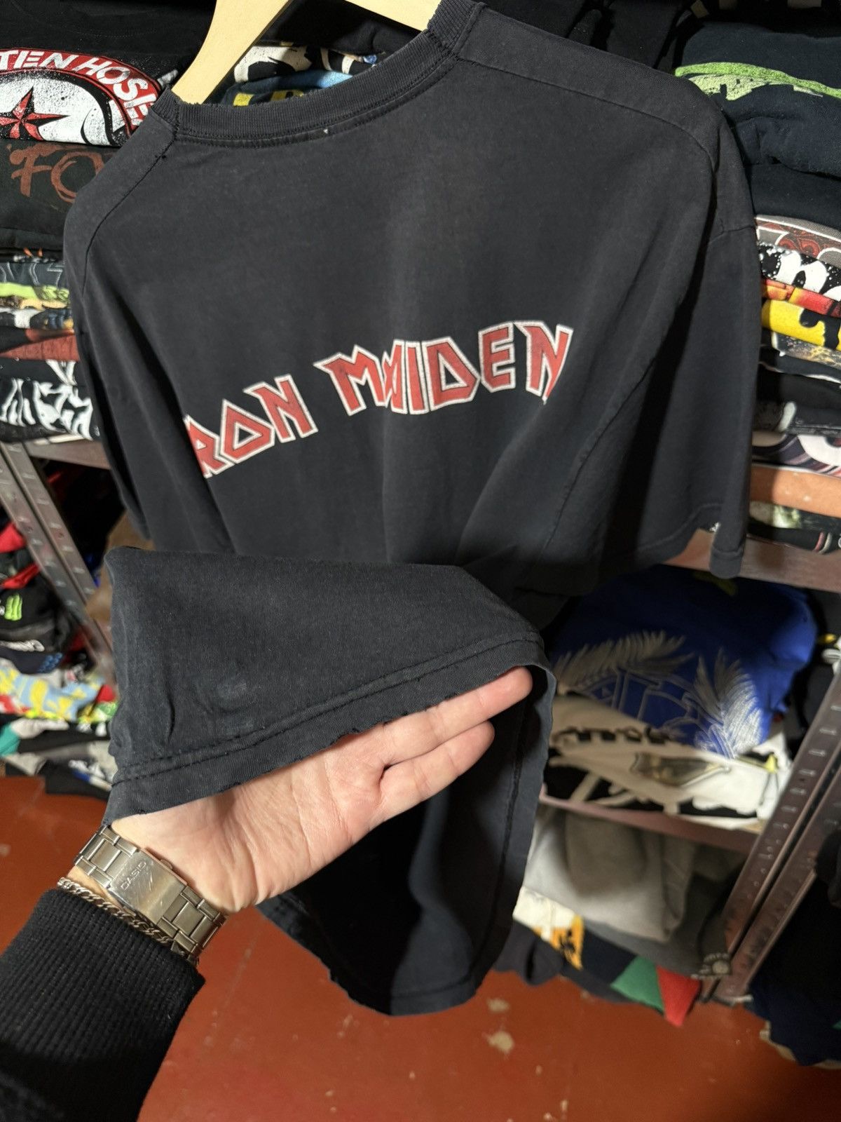 Band Tees Vintage 1999 Iron Maiden Don’t Walk Rock Band T-Shirt Y2K Size US XL / EU 56 / 4 - 16 Thumbnail