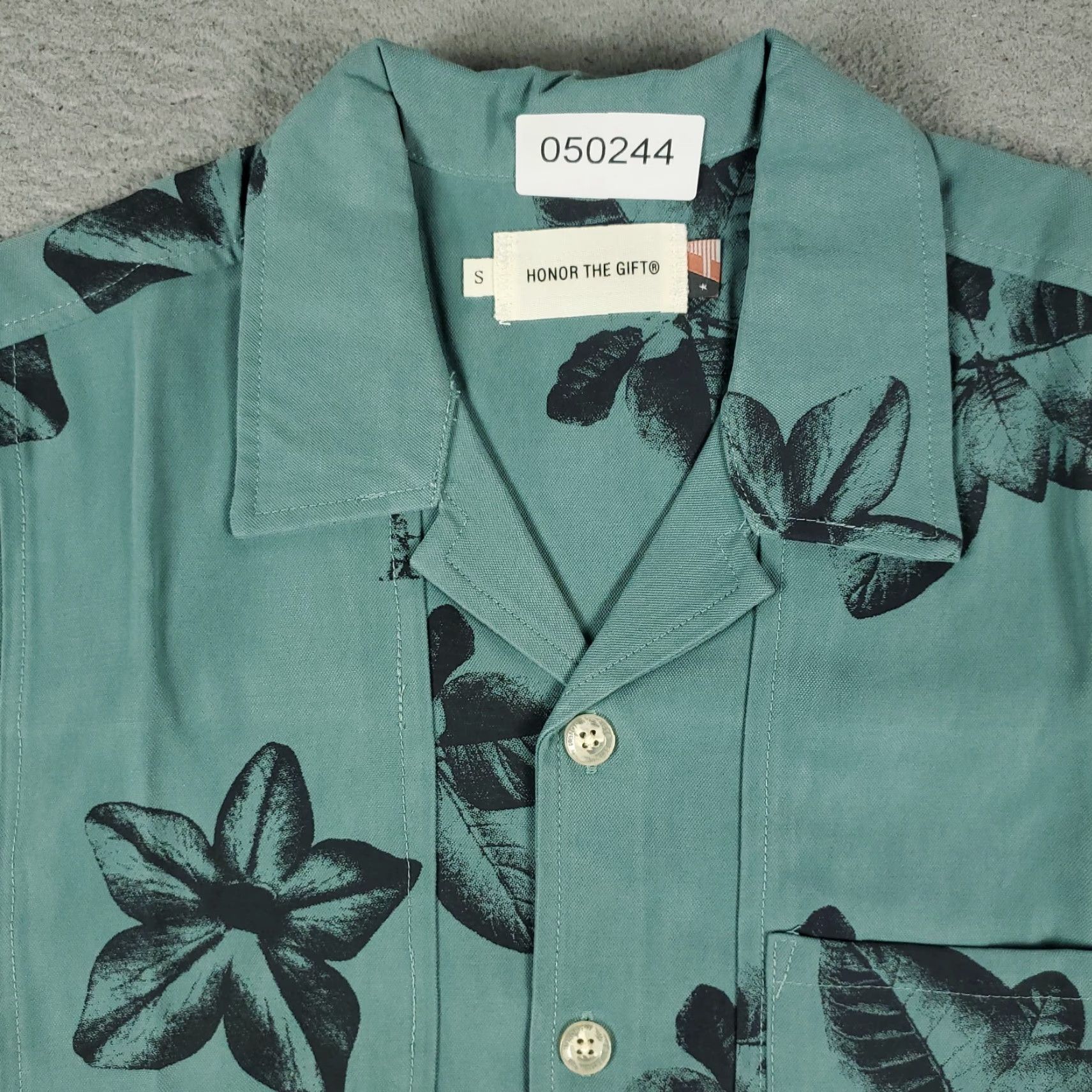 Honor the Gift Honor The Gift Shirt Mens Small Blue Floral Button Up Short Sleeve Size US S / EU 44-46 / 1 - 2 Thumbnail