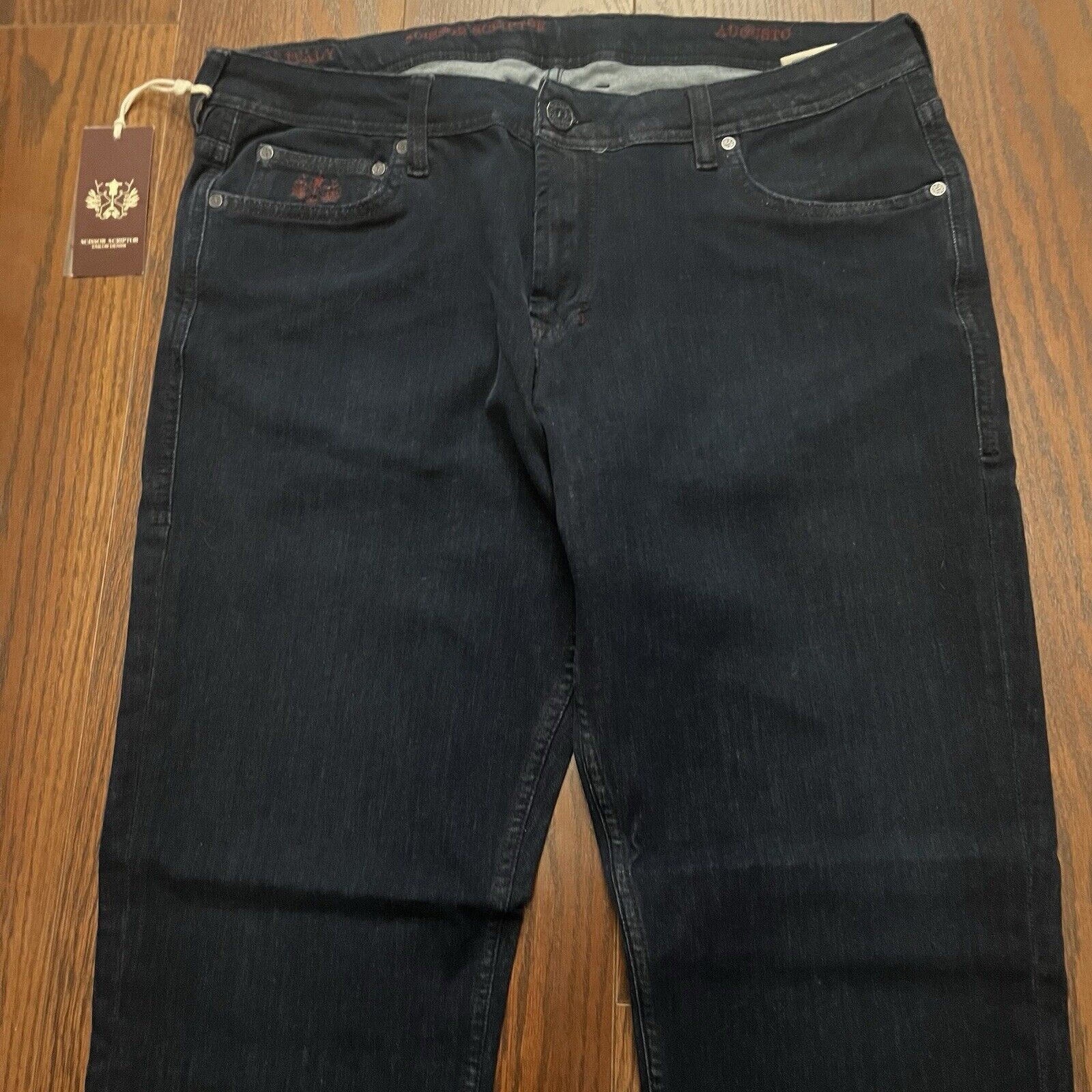 Other NWT Scissor Scriptor Japenese Augusta 36x33 Real Indigo Size US 36 / EU 52 - 3 Thumbnail