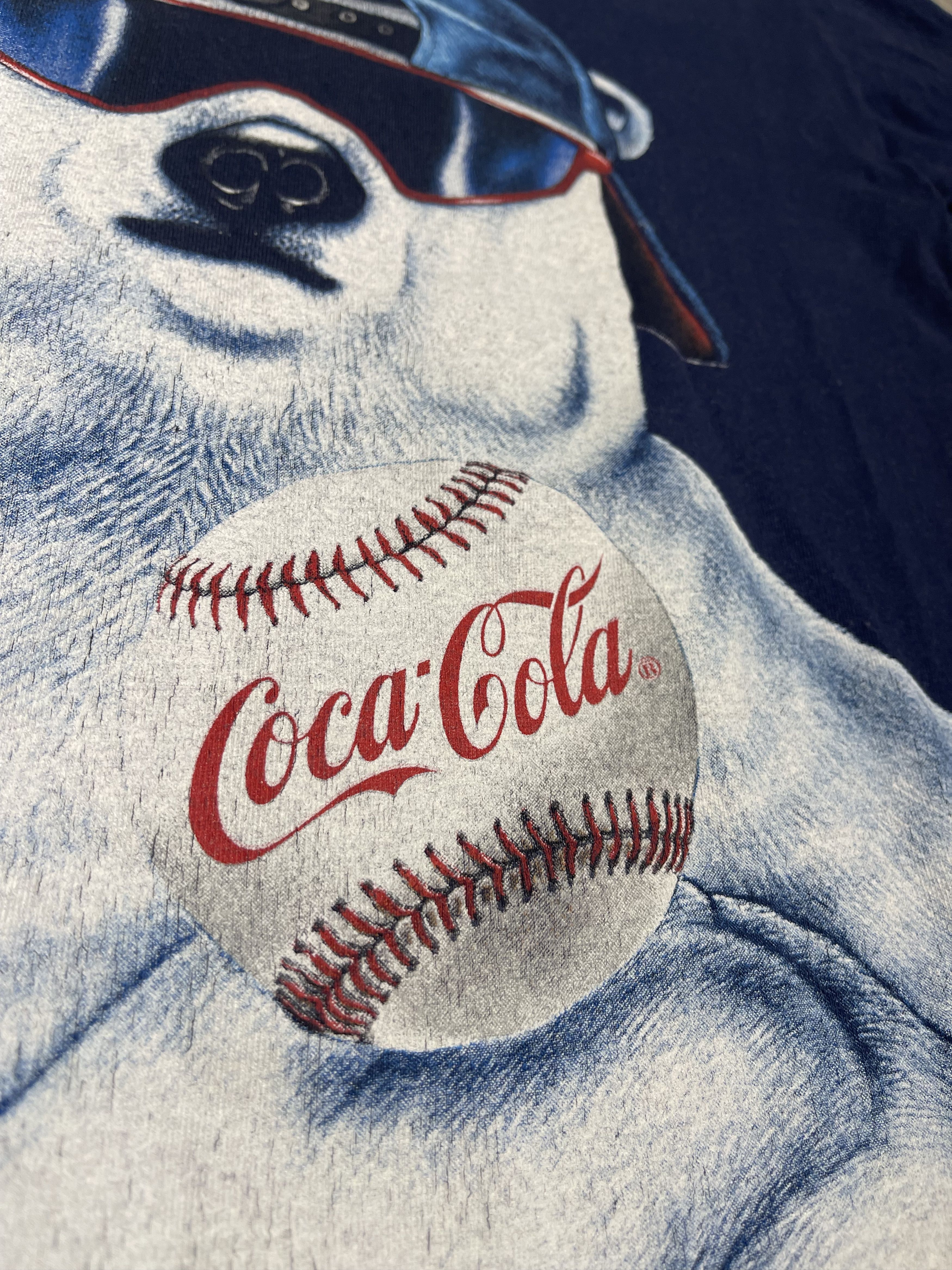 Other Vintage 1997 Coca-Cola Polar Bear Baseball Tee M Navy Size US M / EU 48-50 / 2 - 4 Thumbnail