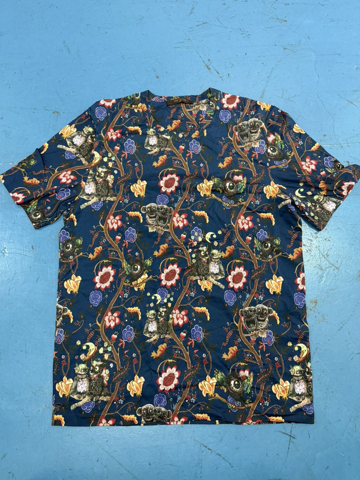 Louis Vuitton LOUIS VUITTON X CHAPMAN BROTHERS FULL PRINT TEE Size US XL / EU 56 / 4 - 1 Thumbnail