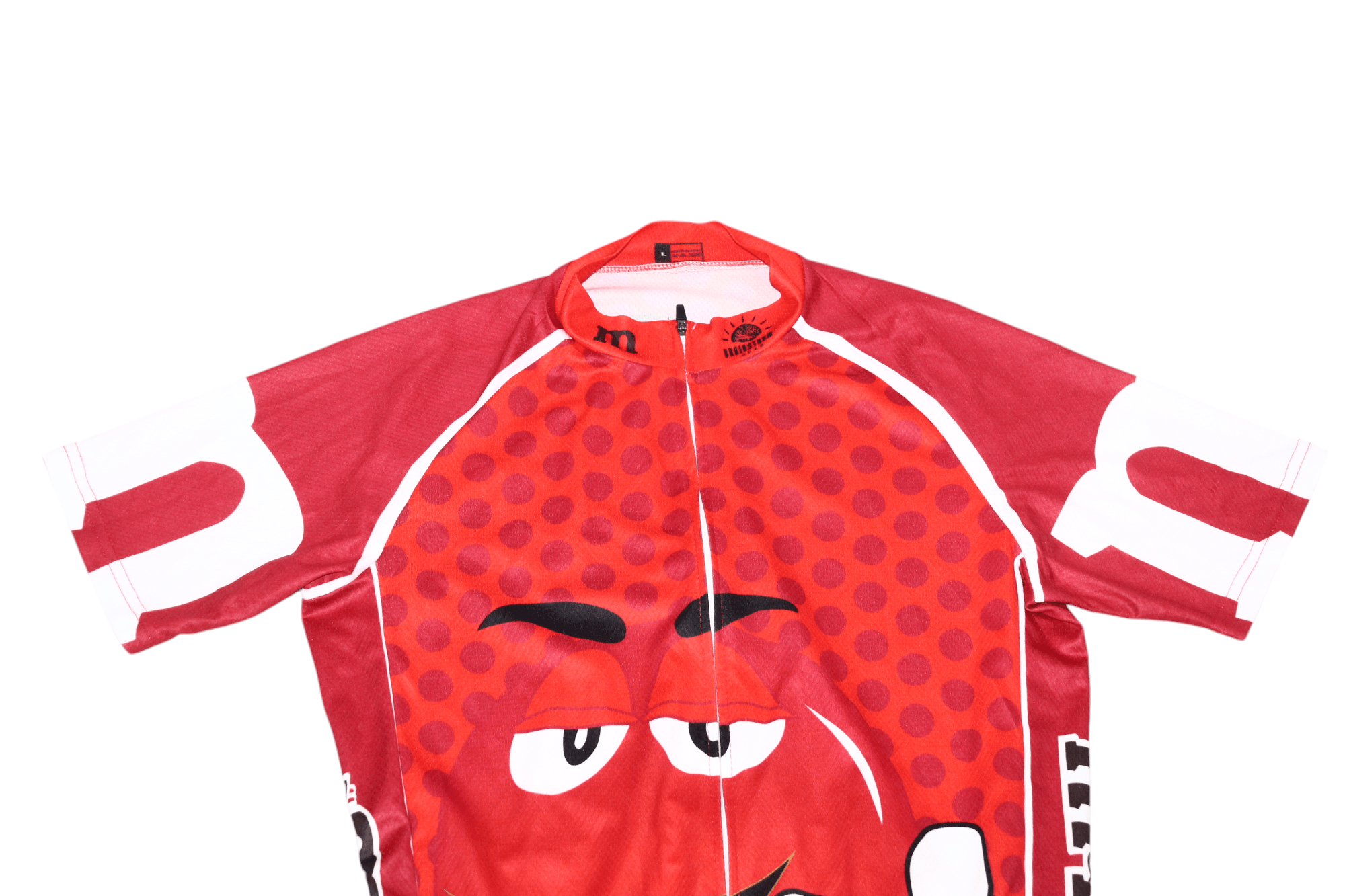 Other Brainstorm Gear 2015 Men's M&Ms Red Cycling Jersey Size US L / EU 52-54 / 3 - 4 Thumbnail