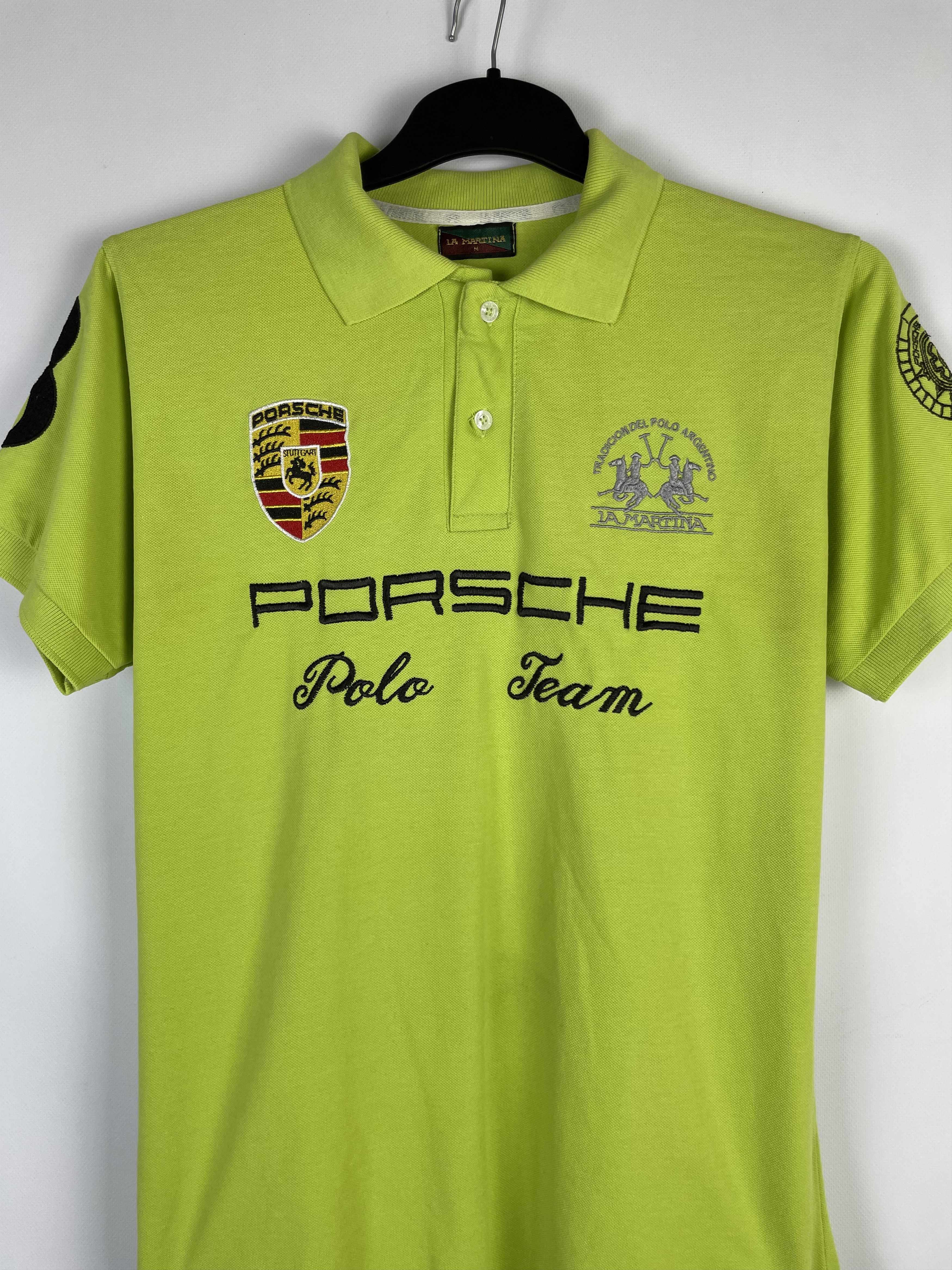 La Martina Vintage La Martina Porche Polo Shirt Size US M / EU 48-50 / 2 - 3 Thumbnail