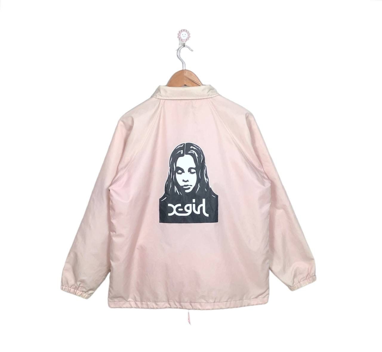 Girl Skateboards Vintage 90s X-Girl Skateboard Japan Sweater Jacket Size US M / EU 48-50 / 2 - 1 Thumbnail