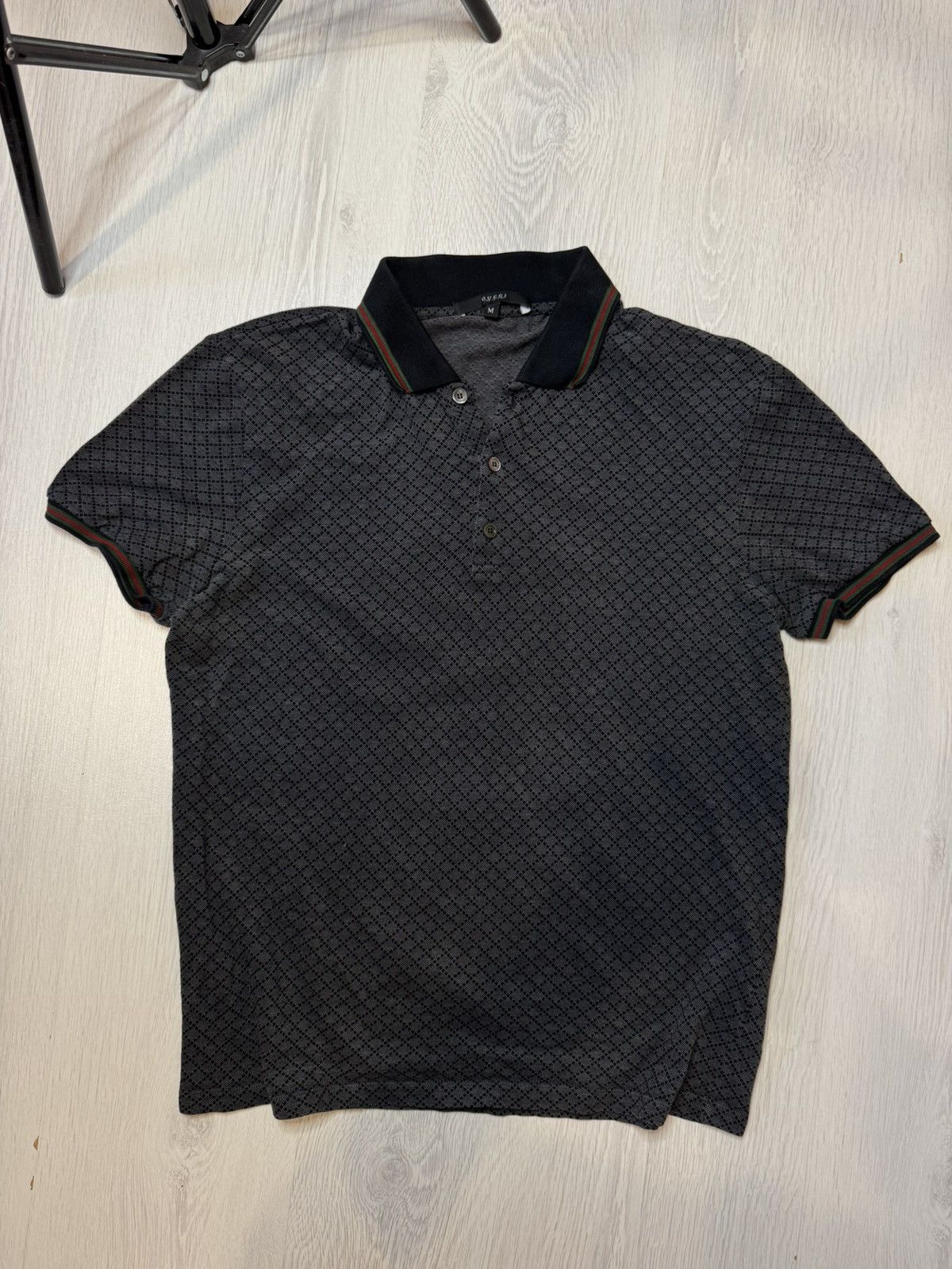 Gucci Diamond Pattern Polo