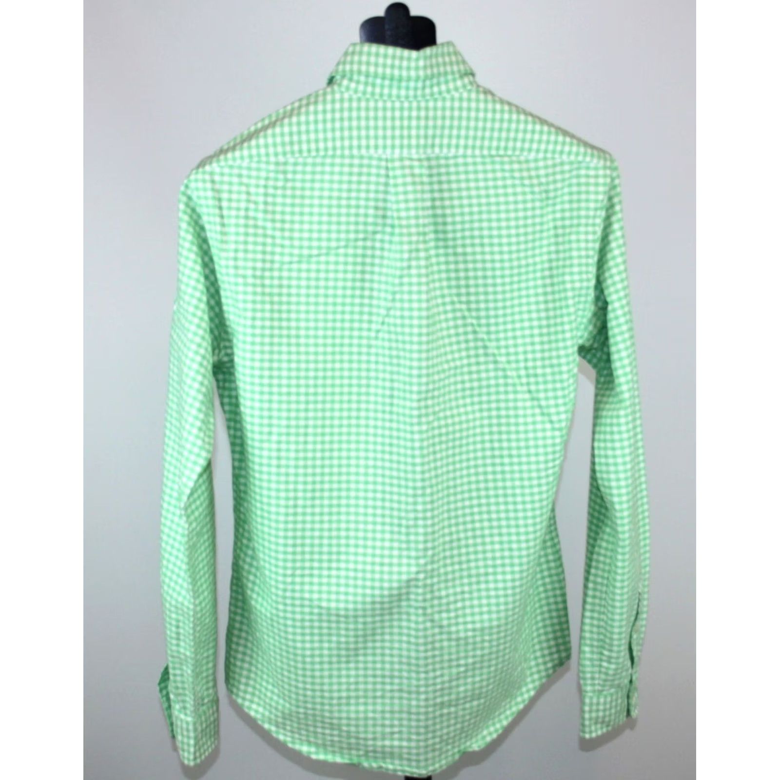 Ralph Lauren Ralph Lauren Shirt Slim Fit mens green white check S Size US S / EU 44-46 / 1 - 4 Thumbnail