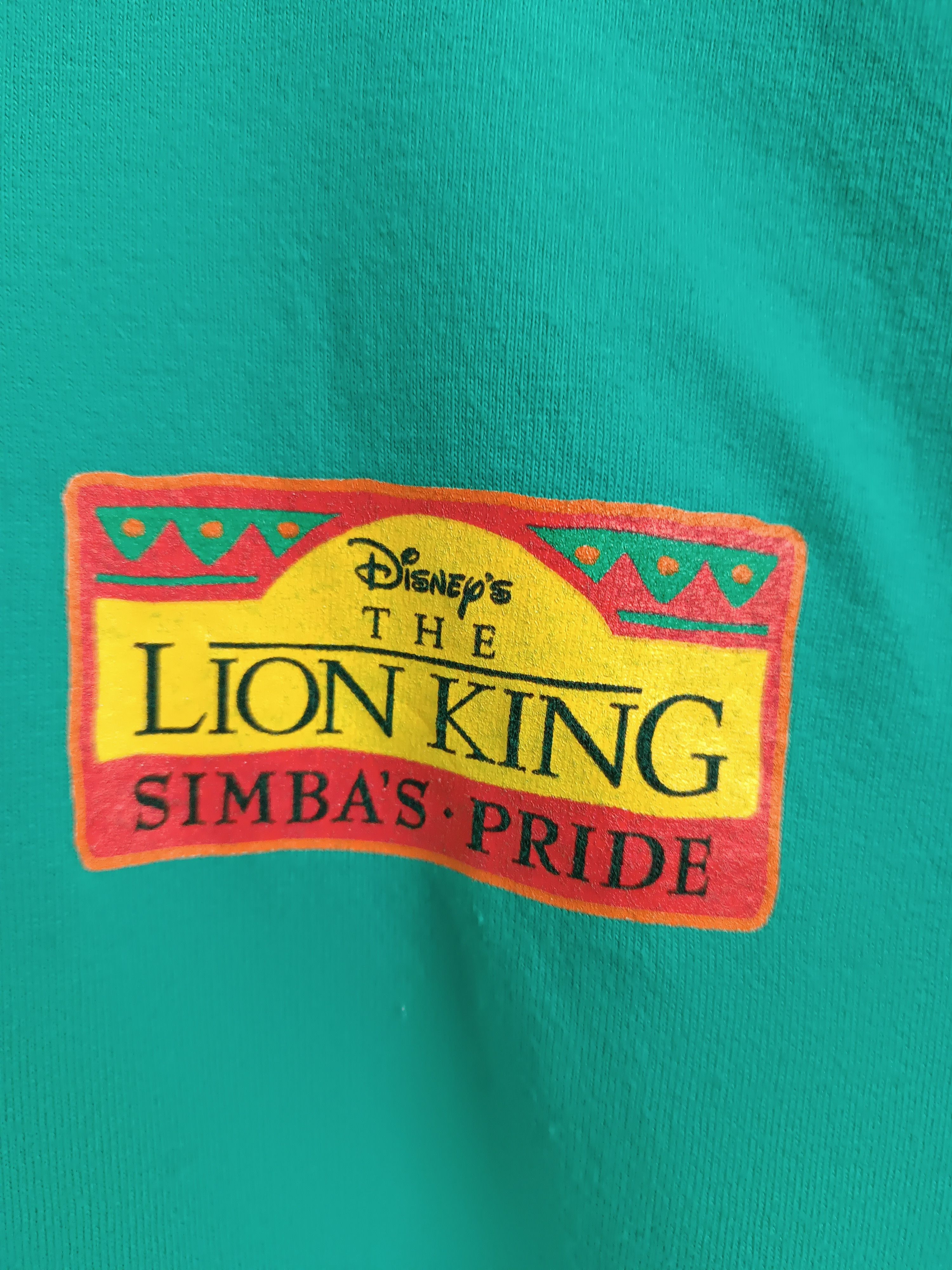 Disney VINTAGE 90'S DISNEYS LION KING SIMBAS PRIDE aladdin tarzan Size US XL / EU 56 / 4 - 9 Thumbnail