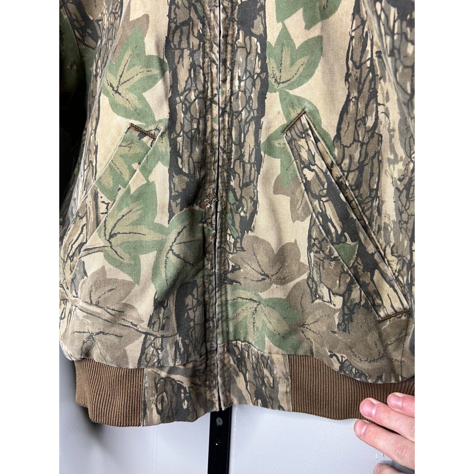 Vintage VTG Gander Mountain Camo Jacket Mens Medium treeebark Therma Size US M / EU 48-50 / 2 - 3 Thumbnail