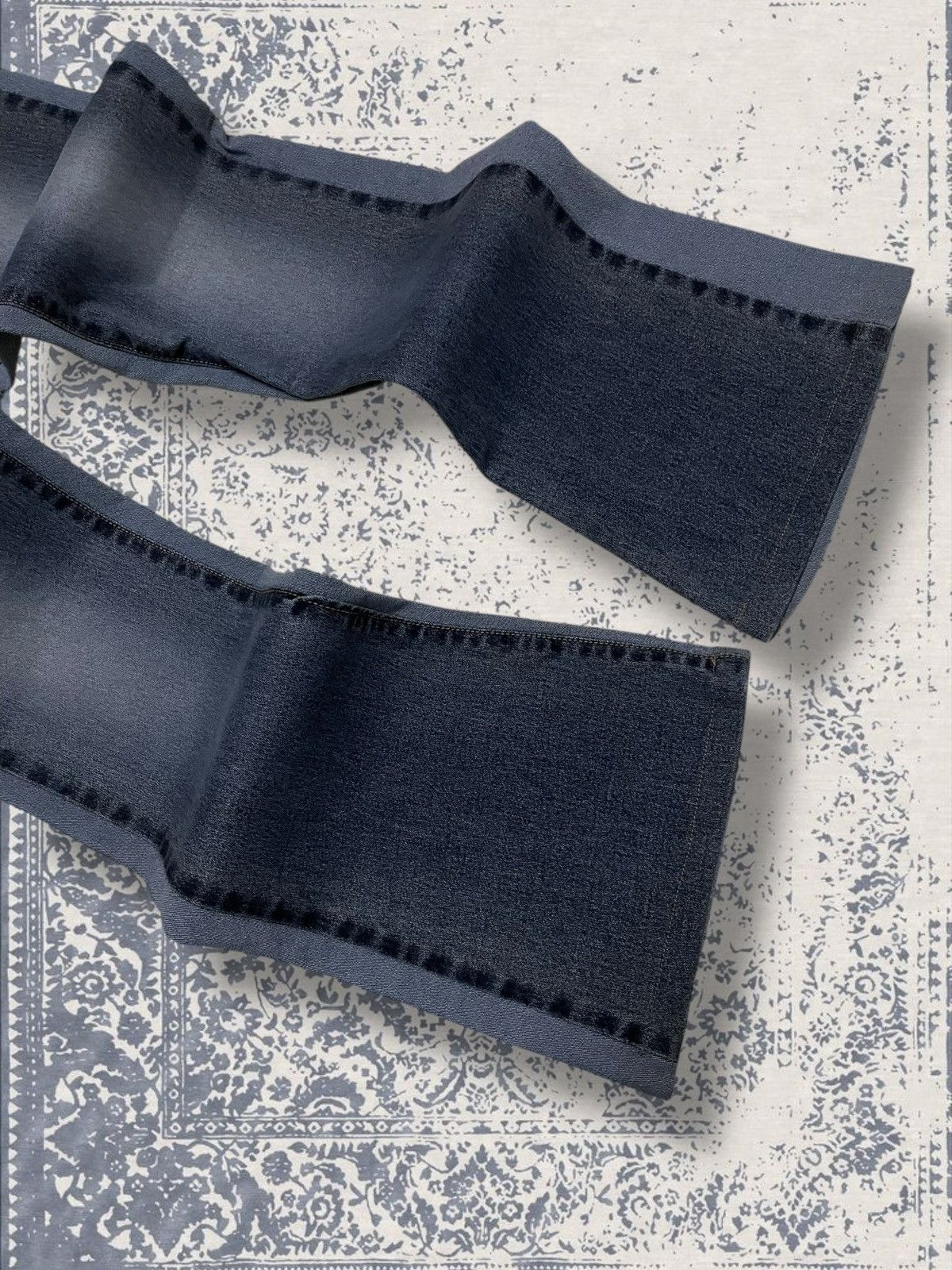 Designer × Japanese Brand × Vintage Vintage 1990s Japan Designer En Cloche Flared Hybrid Denim Size US 26 / EU 42 - 5 Thumbnail