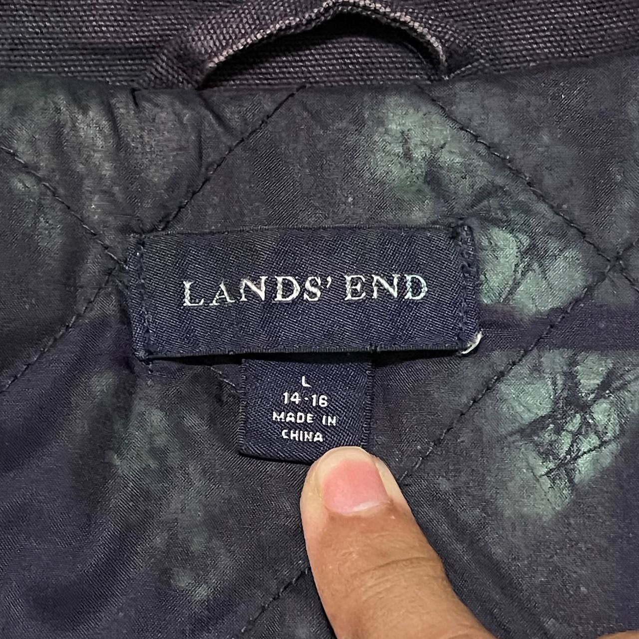 Lands' End Vintage Lands End Painted Hunting Jacket Size US L / EU 52-54 / 3 - 8 Thumbnail
