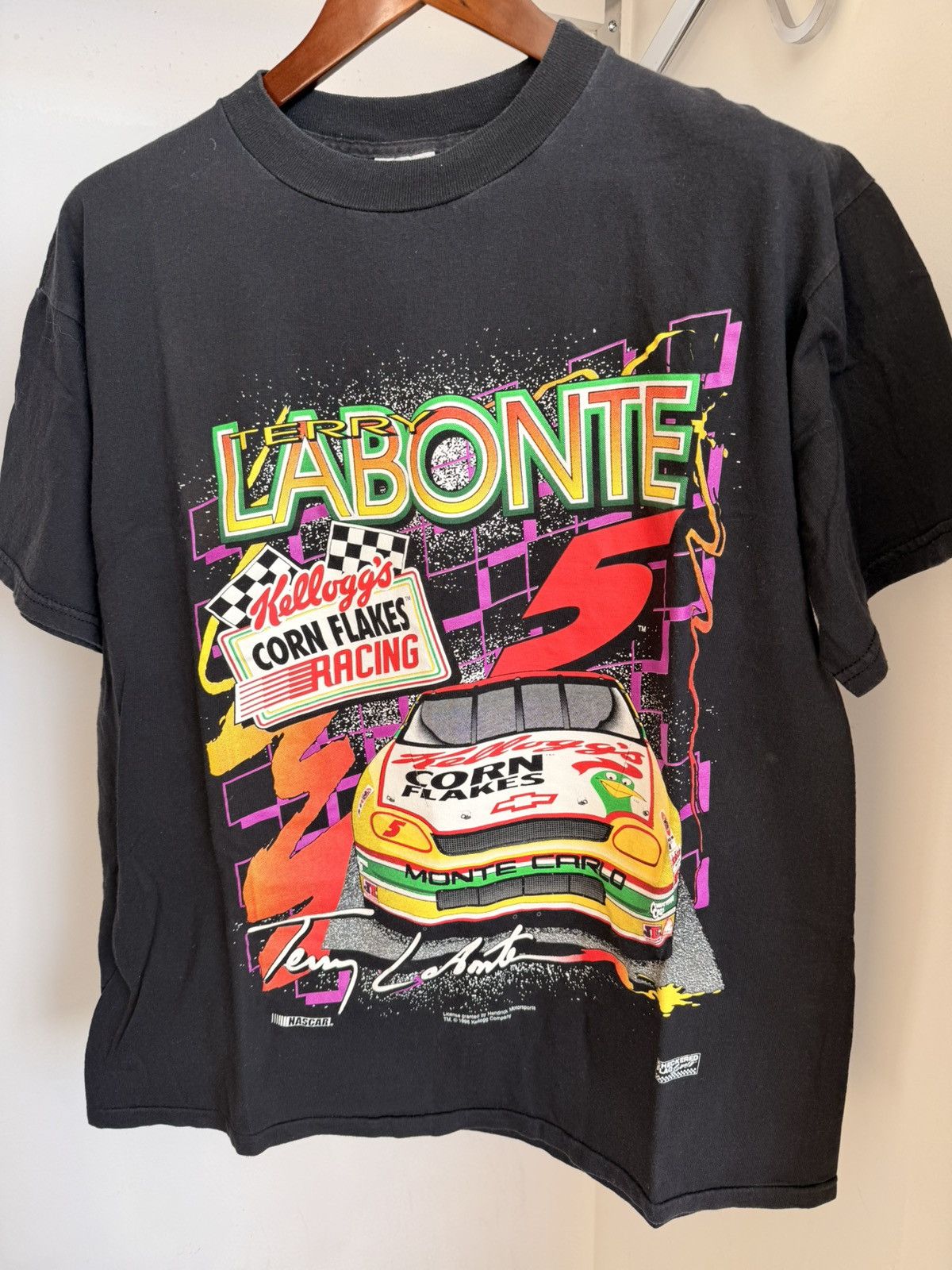 Other Vintage Terry Labonte Nascar Kellogg’s Racing T-Shirt Size US L / EU 52-54 / 3 - 1 Thumbnail