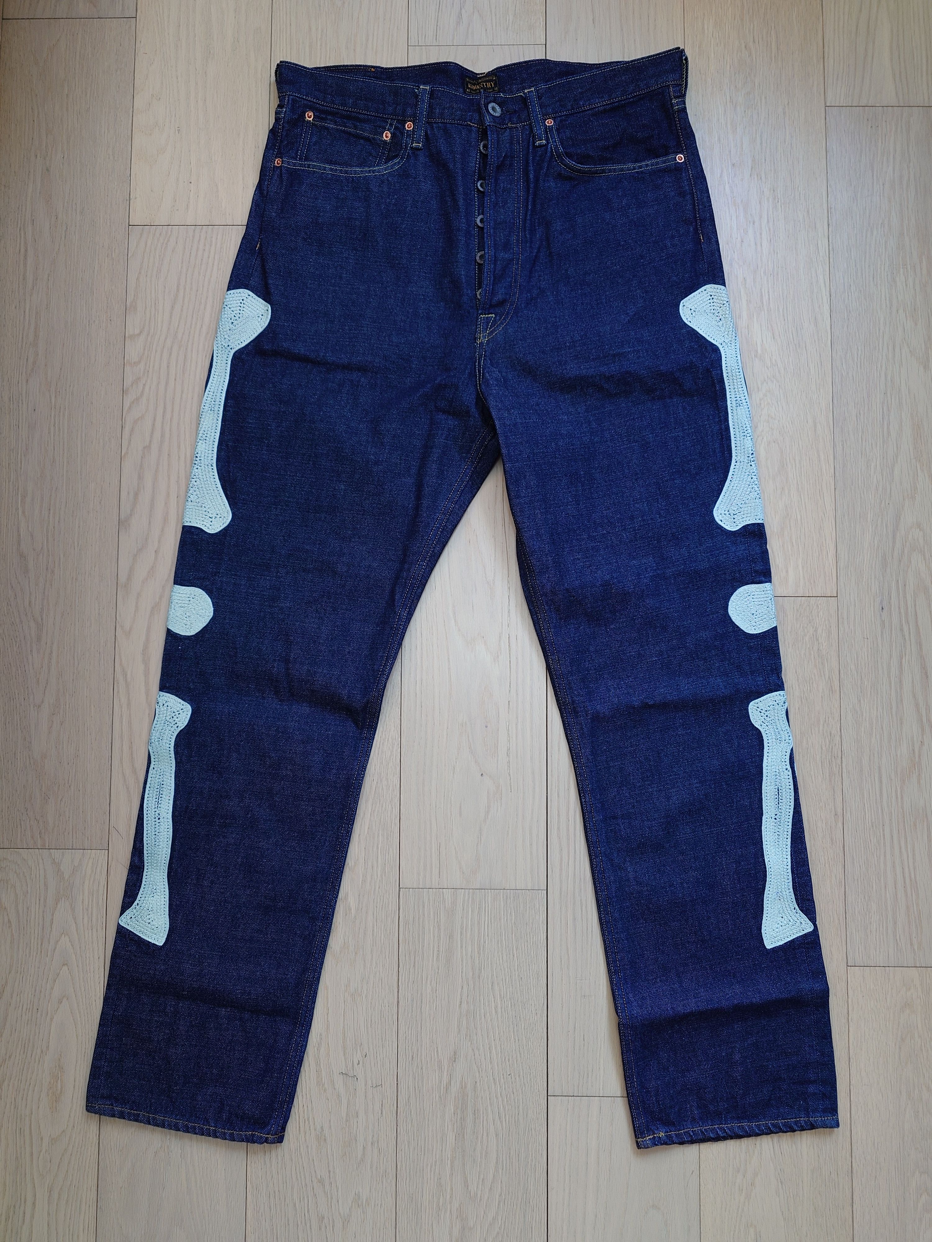 Kapital Kapital 12.5oz Denim Mexican Tuxedo 5P Okagilly Size US 34 / EU 50 - 1 Thumbnail