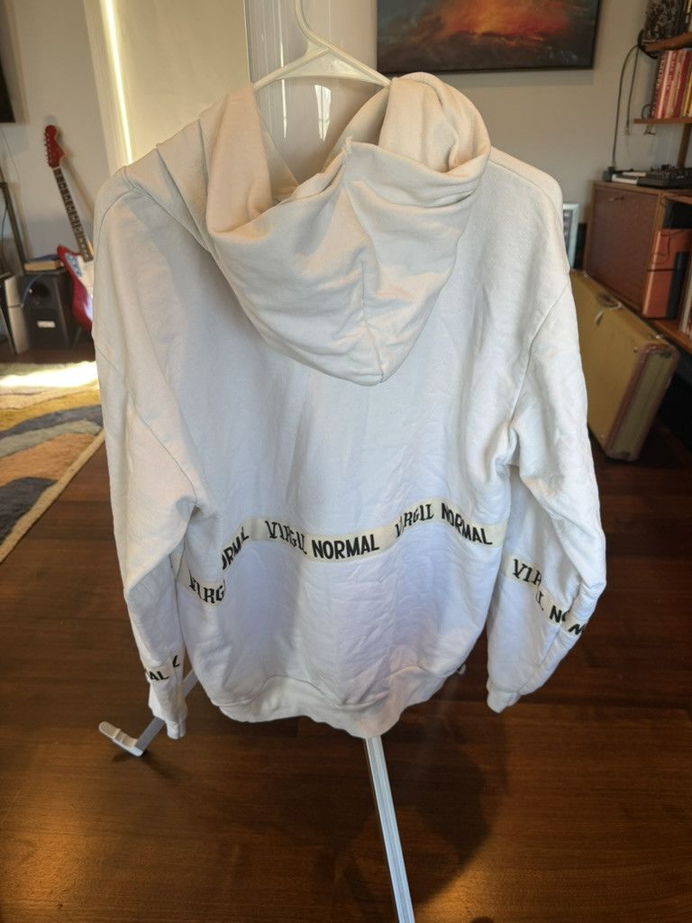 Virgil Normal White Hoodie from Virgil Normal! Hotness Size US M / EU 48-50 / 2 - 5 Thumbnail