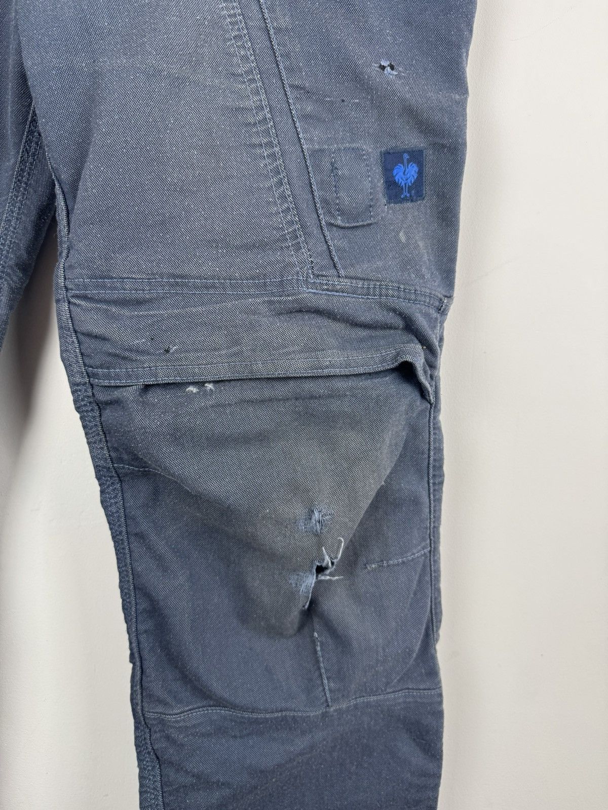 Vintage Vintage Engelbert Strauss Distressed Faded Work Cargo Pants Size US 33 - 4 Thumbnail