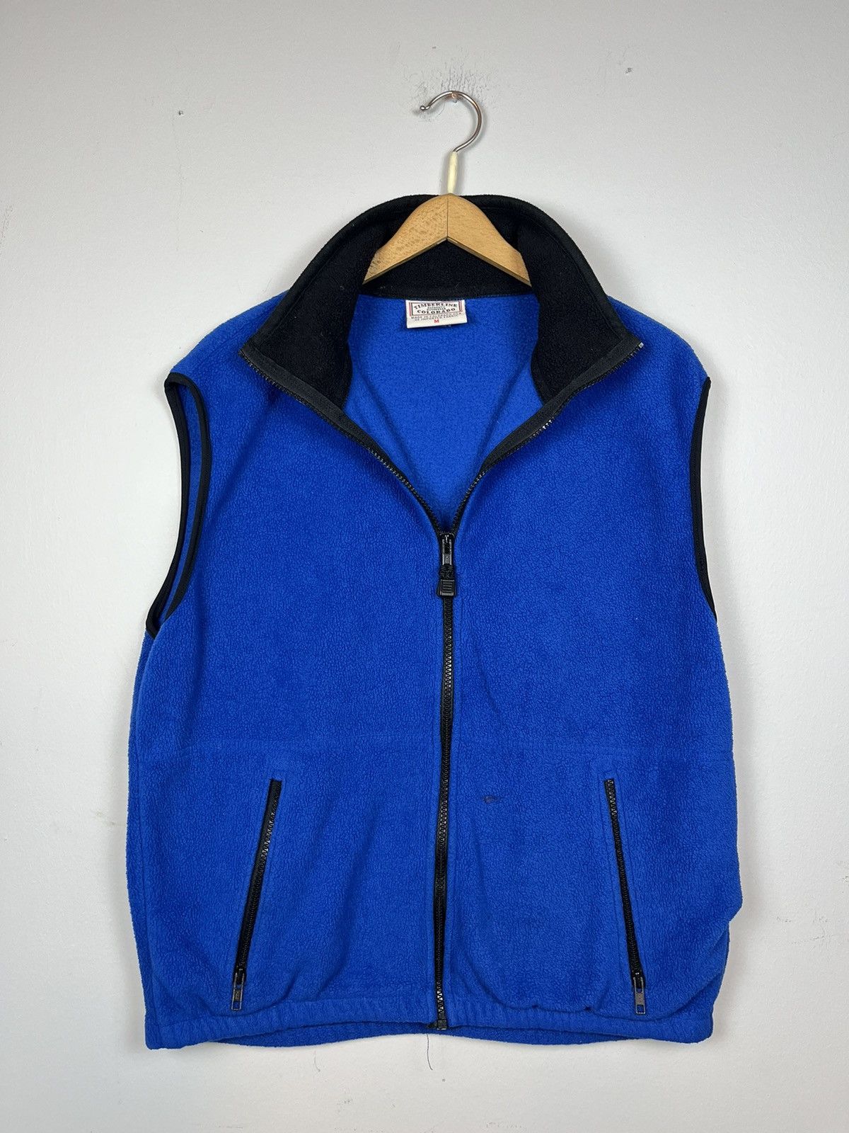 Japanese Brand Timberline Colorado Zip up Blue Fleece Vest Size US M / EU 48-50 / 2 - 1 Thumbnail