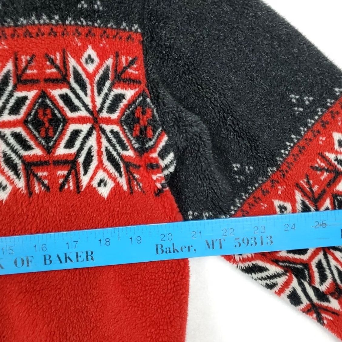 Black Diamond VINTAGE Black Diamond Full Zip Fuzzy Fleece Nordic Fair Isle Ski Jacket Mens M Size US M / EU 48-50 / 2 - 6 Thumbnail