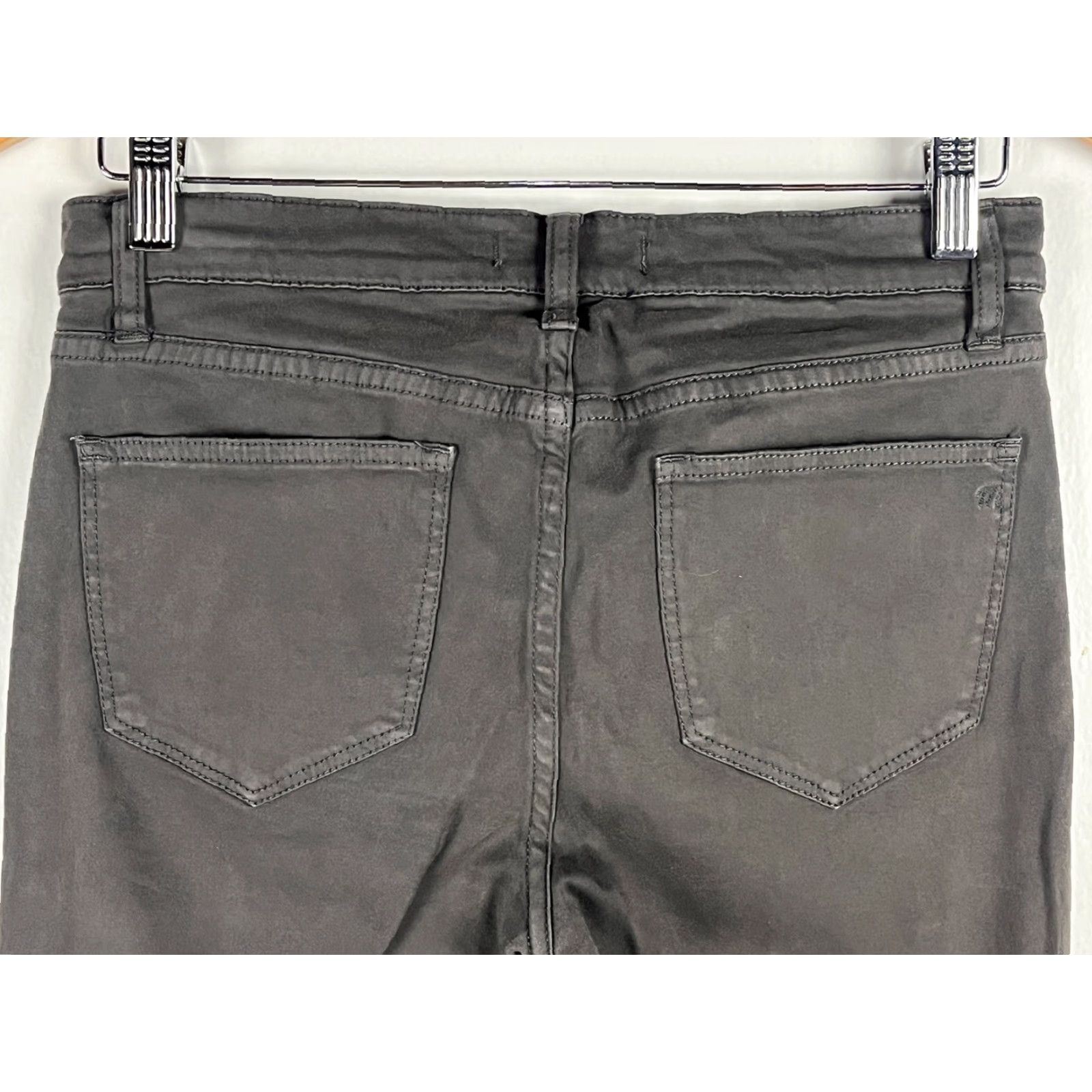 Madewell Madewell Skinny Pants Sz 28 Grey Stretch GUC Womens Skinny Size 28" / US 6 / IT 42 - 4 Thumbnail