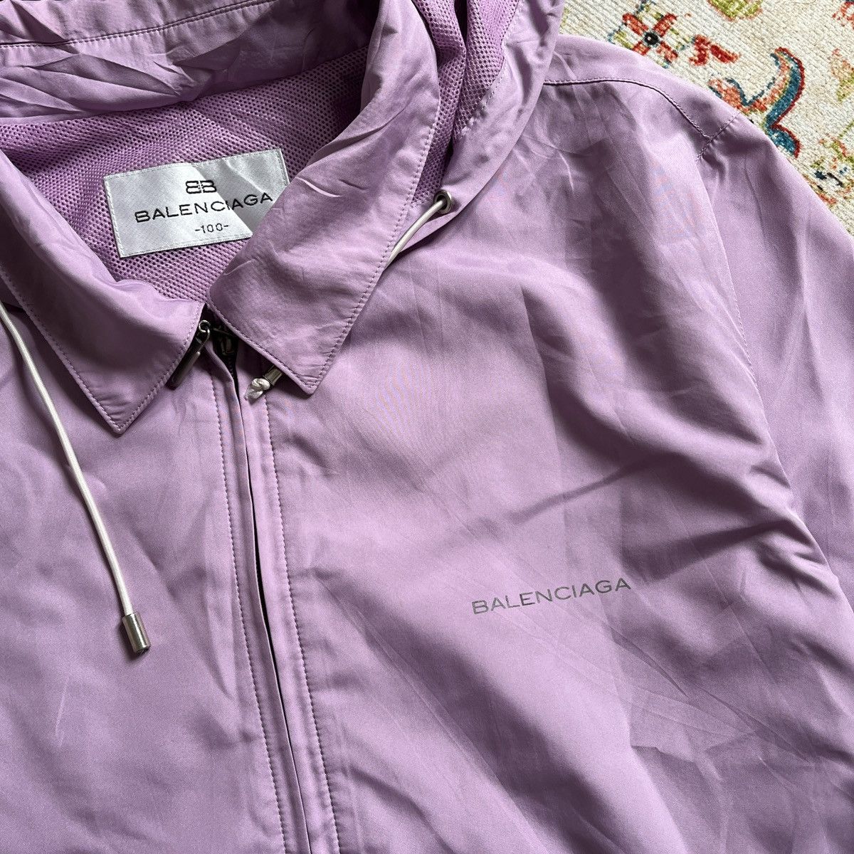 Balenciaga Vintage Balenciaga lilac jacket Size L / US 10 / IT 46 - 5 Thumbnail