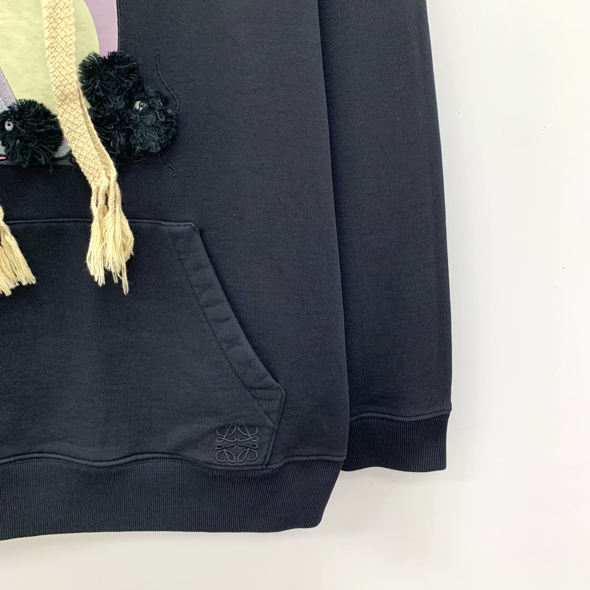 Loewe Loewe X Studio Ghibli Spirited Away Black Hooded Sweatshirt Size XS / US 0-2 / IT 36-38 - 6 Thumbnail