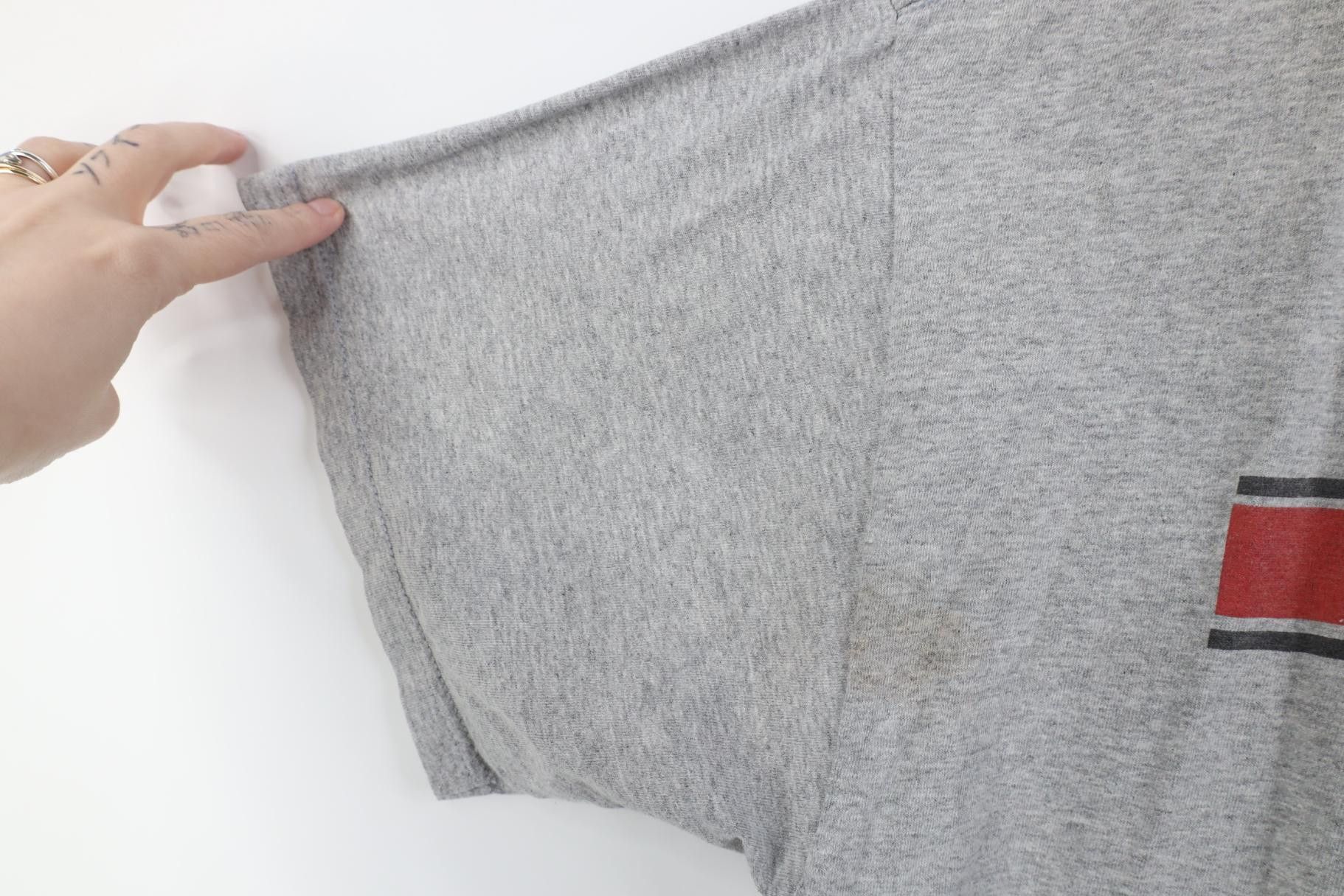 Nike Vintage Nike Travis Scott Center Swoosh T-Shirt Heather Gray Size US XL / EU 56 / 4 - 9 Thumbnail
