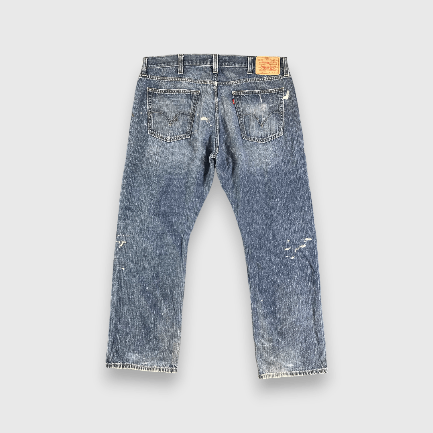 Levi's Vintage Blue Wash Levis 514 Jeans-J3135 Size US 39 - 2 Thumbnail