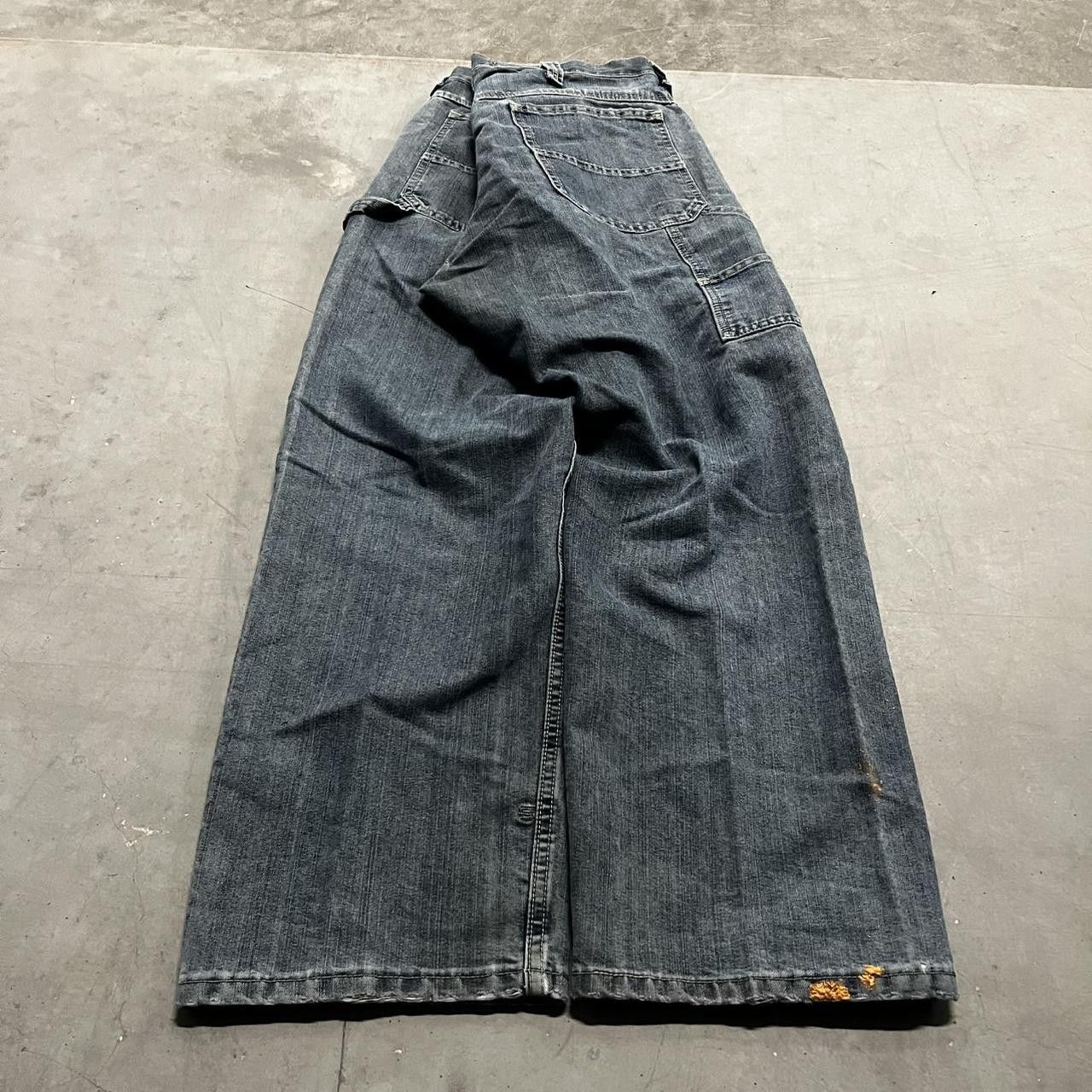 Carhartt × Vintage Vintage Y2K Baggy Carpenter Medium Wash Denim Jeans! Size US 38 / EU 54 - 6 Thumbnail