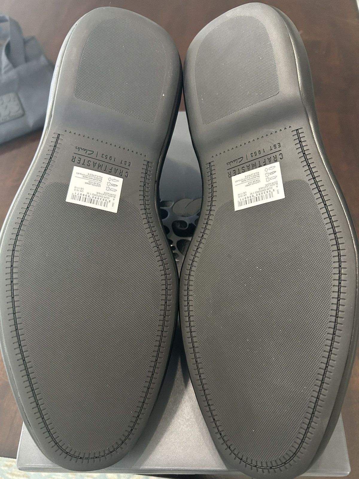 Clarks × Martine Rose CUR Oxford 1 M Black Leather Size US 11 / EU 44 - 7 Thumbnail