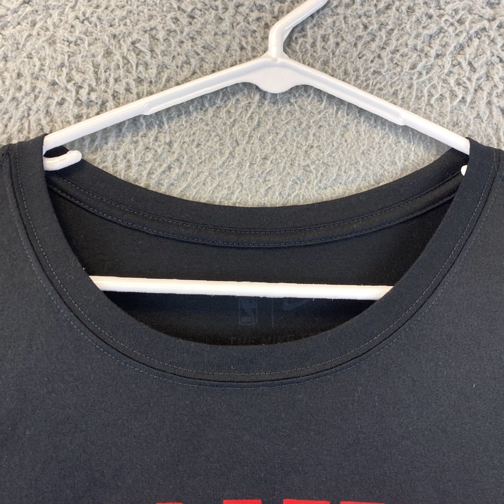 Nike Nike Dri-Fit Long Sleeve Shirt Men's Black Red 3XL Activewear Size US XXL / EU 58 / 5 - 5 Thumbnail