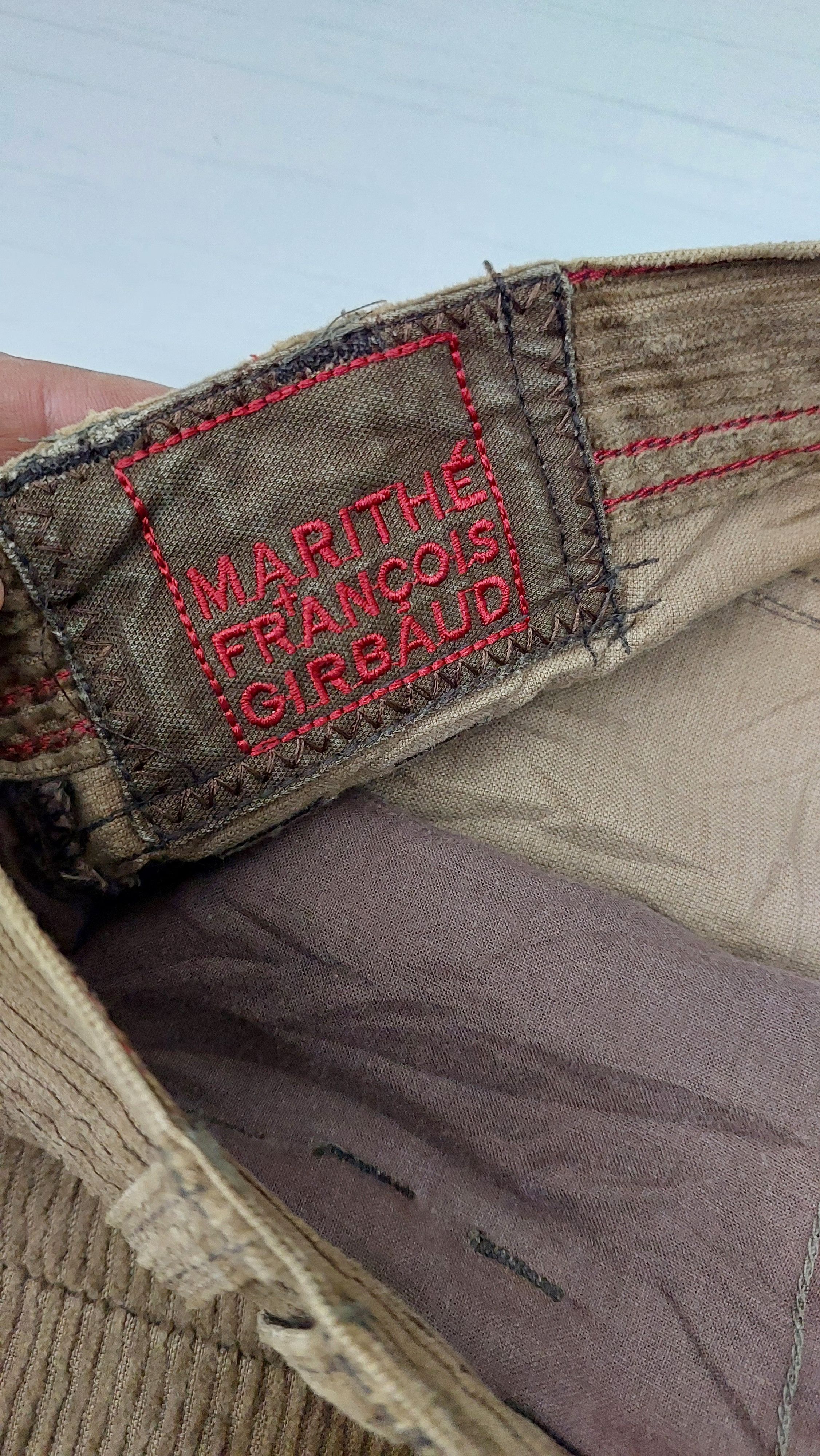 Designer × Marithe + Francois Girbaud MARITHE FRANÇOIS GIRBAUD CORDUROY PANT Size US 36 / EU 52 - 10 Thumbnail