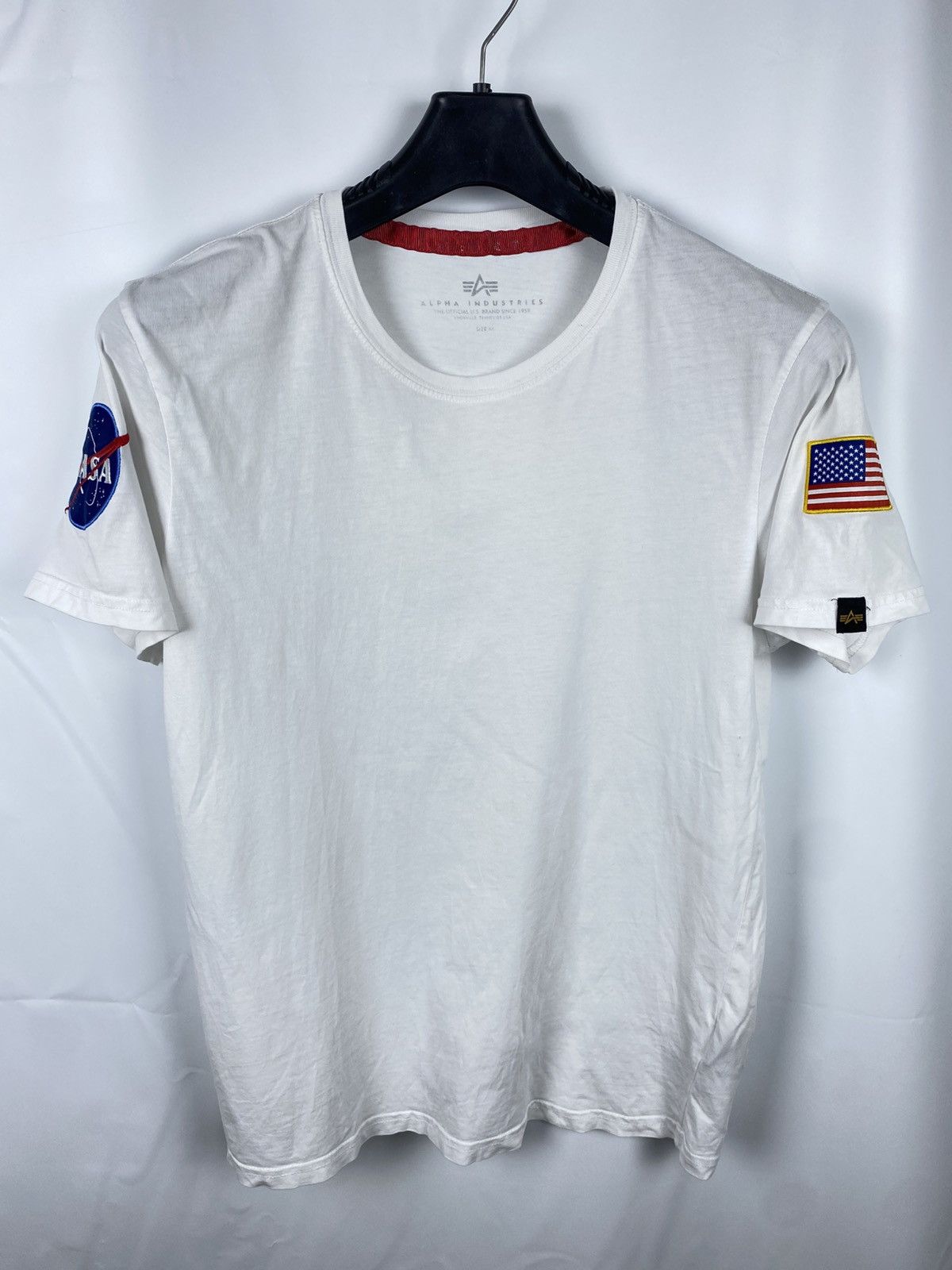 Alpha Industries Alpha Industries Tee Men T-Shirt Badges USA Nasa size M Size US M / EU 48-50 / 2 - 1 Thumbnail