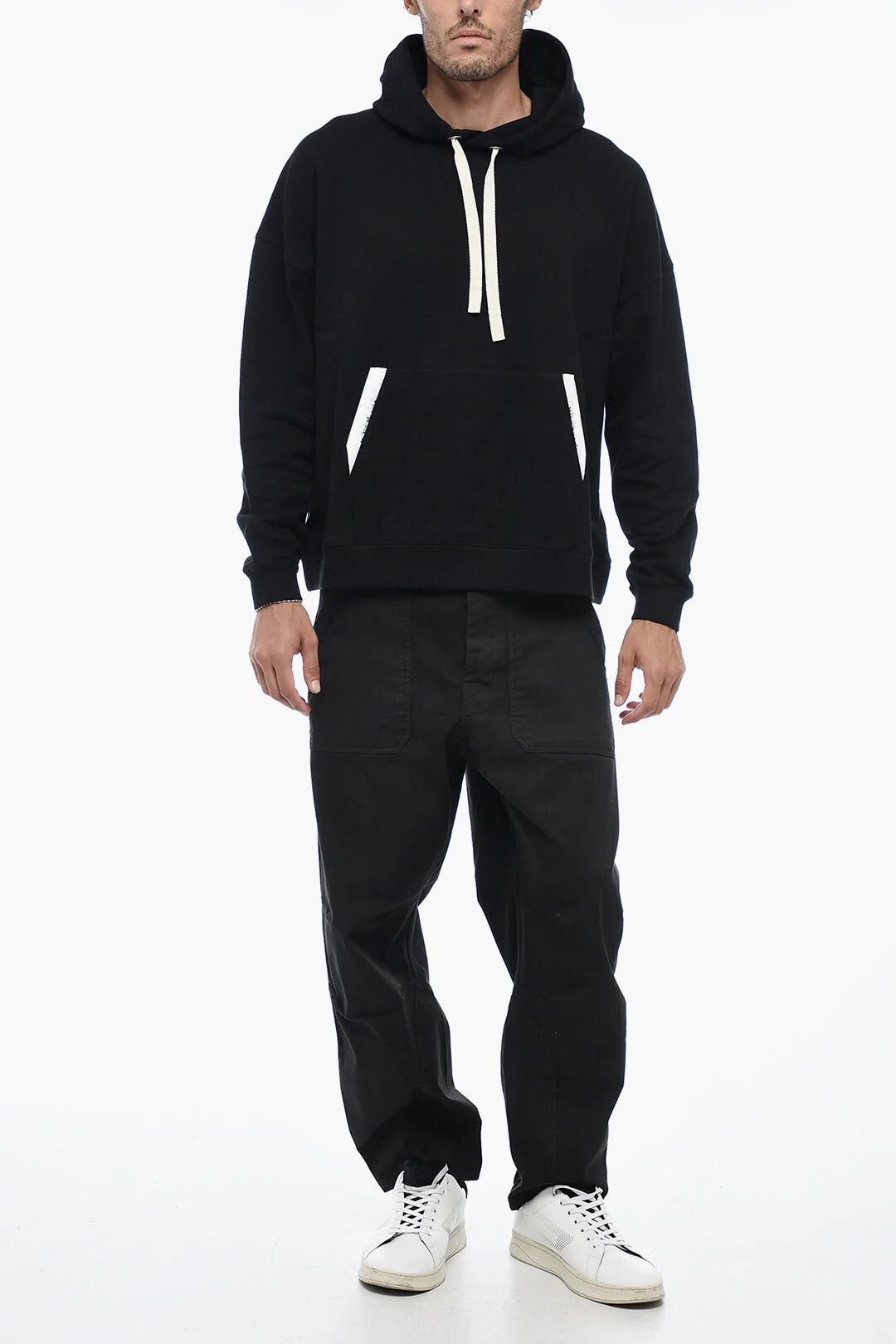 Palm Angels og1mm0326 Hoodie SARTORIAL TAPE in Black Size US S / EU 44-46 / 1 - 5 Thumbnail
