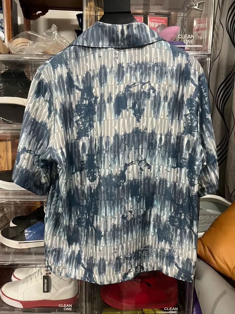 Amiri Amiri Logo silk shirt Size US S / EU 44-46 / 1 - 4 Thumbnail