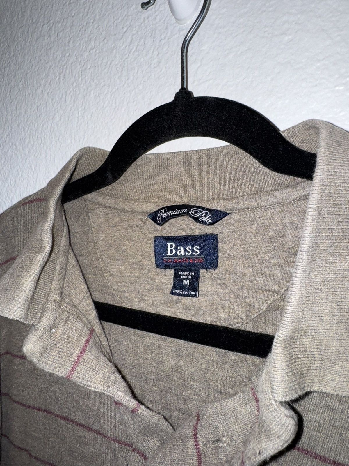 Bass Vintage Bass Long Sleeve Polo Size US M / EU 48-50 / 2 - 3 Thumbnail