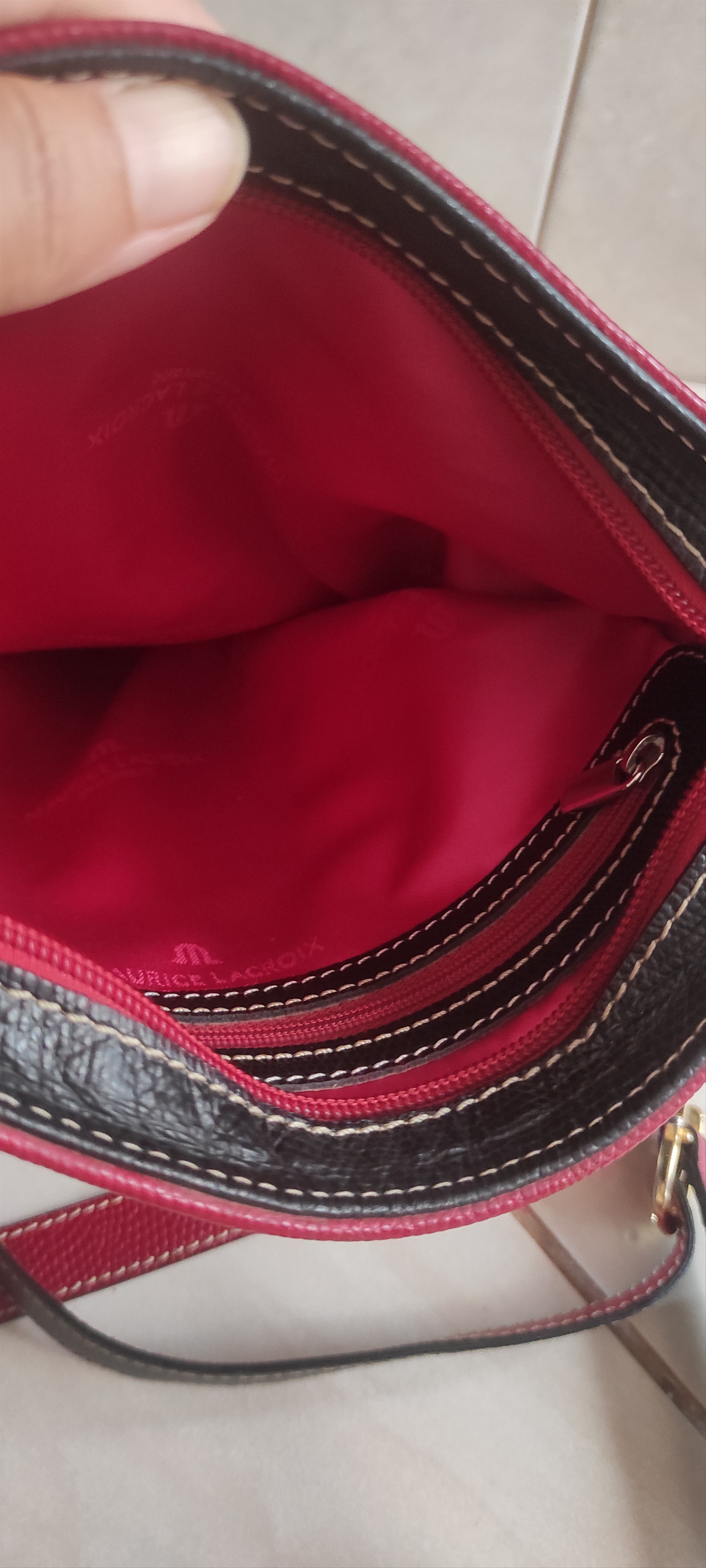 Maurice Lacroix Maurice Lacroix Swiss Designer Leather Shoulder Bag Size ONE SIZE - 15 Thumbnail
