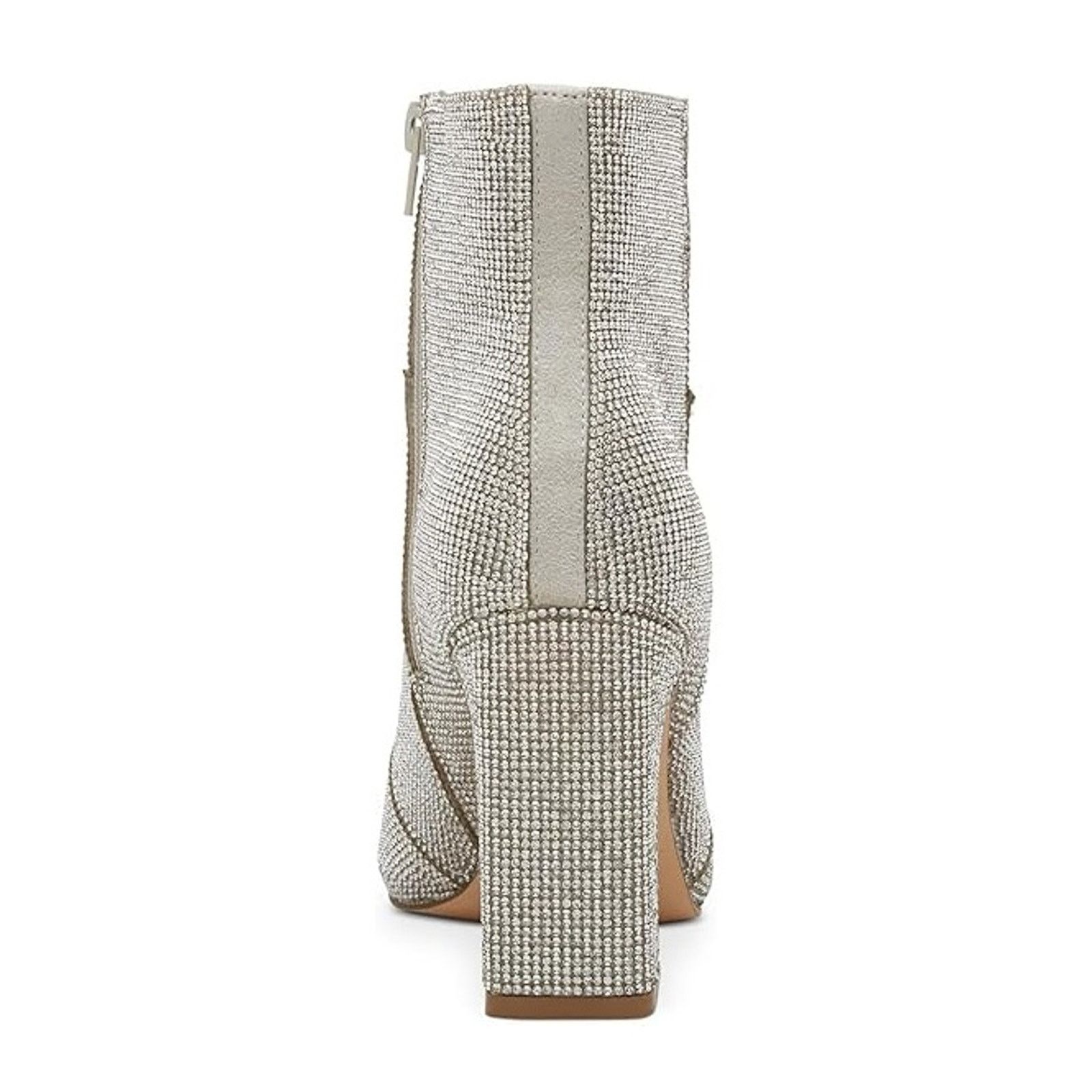 The Unbranded Brand Madden Girl Bonnie Silver Crystal Dress Booties Size 6M Size US 6 / IT 36 - 3 Thumbnail