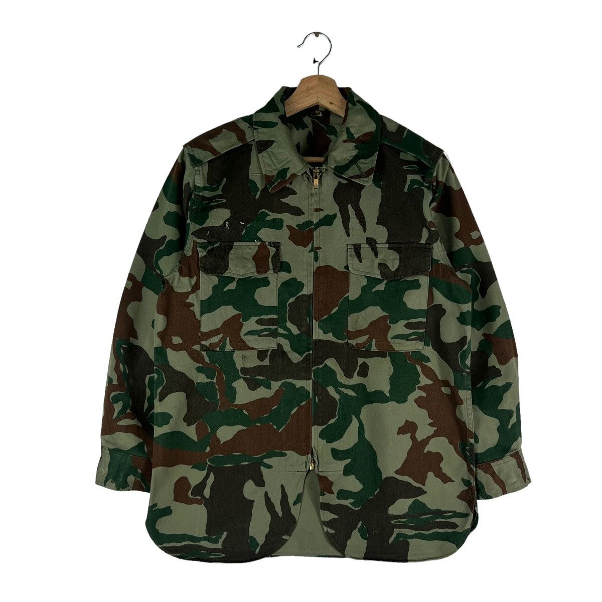 Vintage 🔥Vtg 70’s Vietnam Military Collections Chore Jacket Size US M / EU 48-50 / 2 - 1 Thumbnail