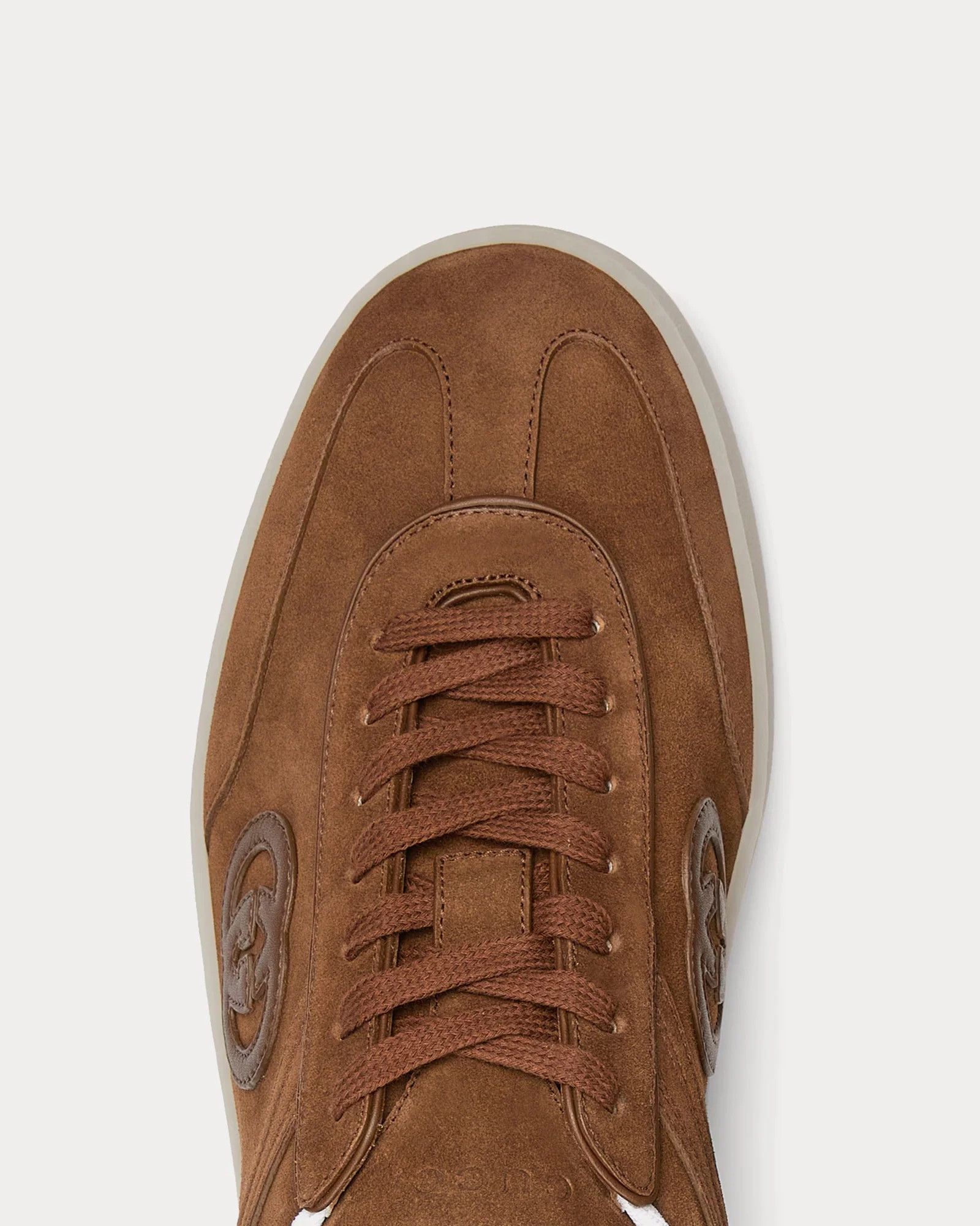 Gucci os11x0526 Logo G75 Sneakers in Brown Size US 10 / EU 43 - 5 Thumbnail
