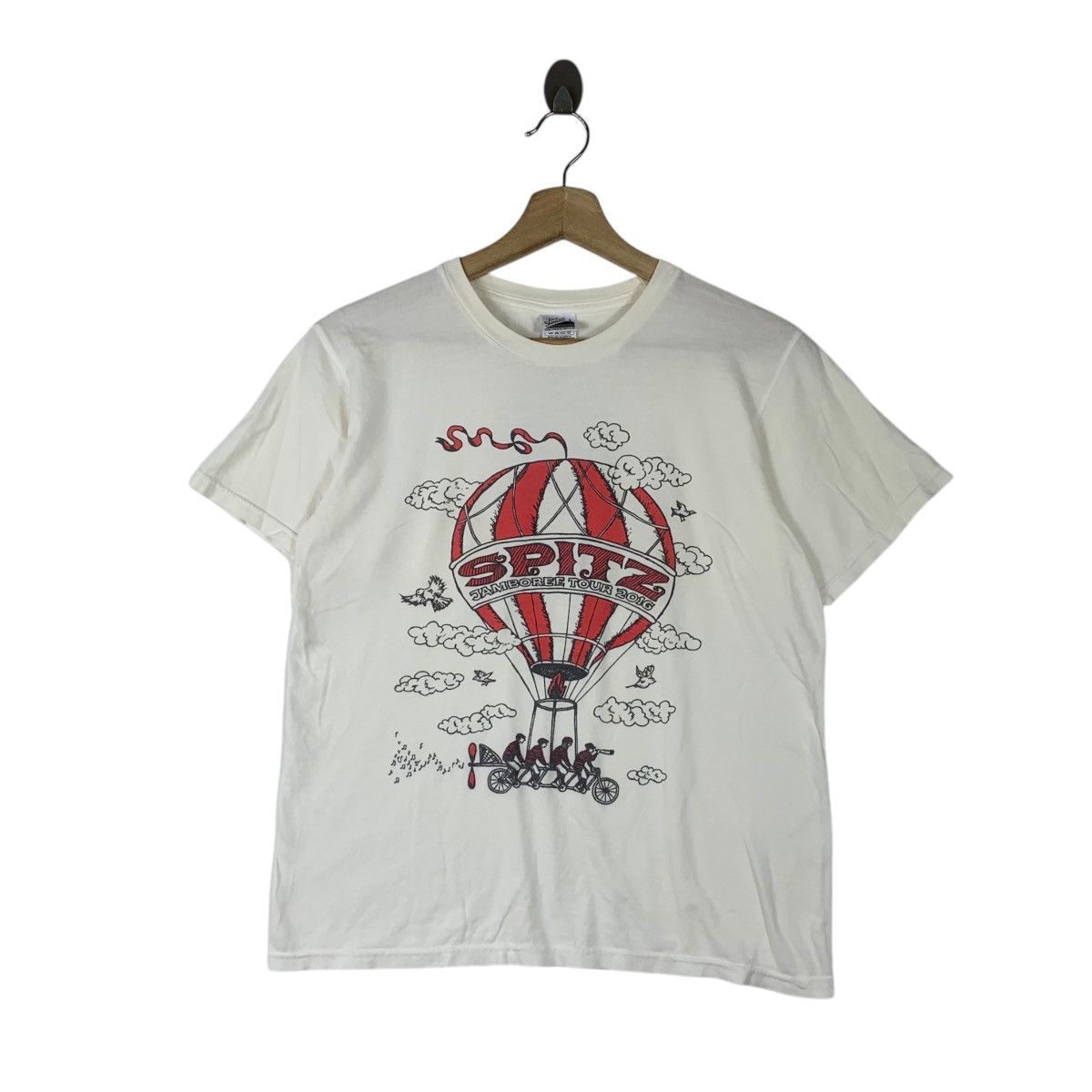 Vintage SPITZ JAPAN ROCK BAND Jamboree Tour 2016 Tee Shirt Top Size S / US 4 / IT 40 - 1 Thumbnail