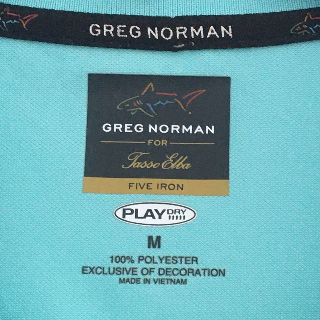 Greg Norman Greg Norman for Tasso Elba, Five Iron, Play Dry Medium Shirt Size US M / EU 48-50 / 2 - 3 Thumbnail