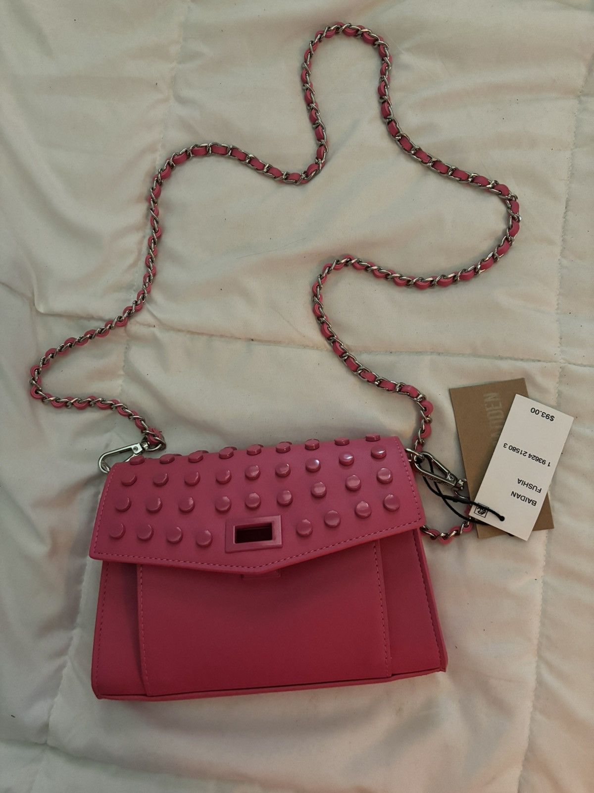 Steve Madden Baidan Pink Crossbody Bag, Women's