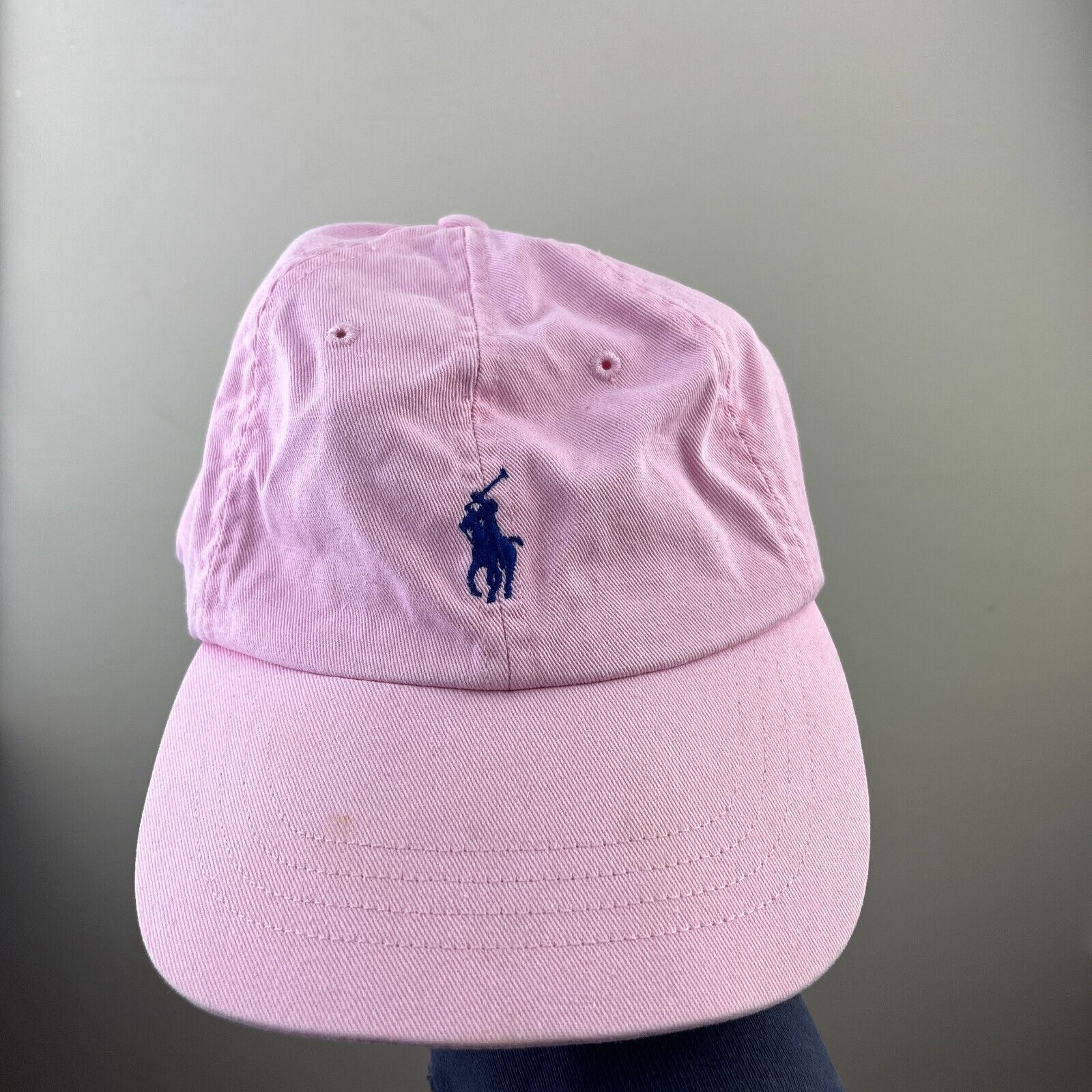 Vintage Polo Ralph Lauren Pony Pink Strapback Hat