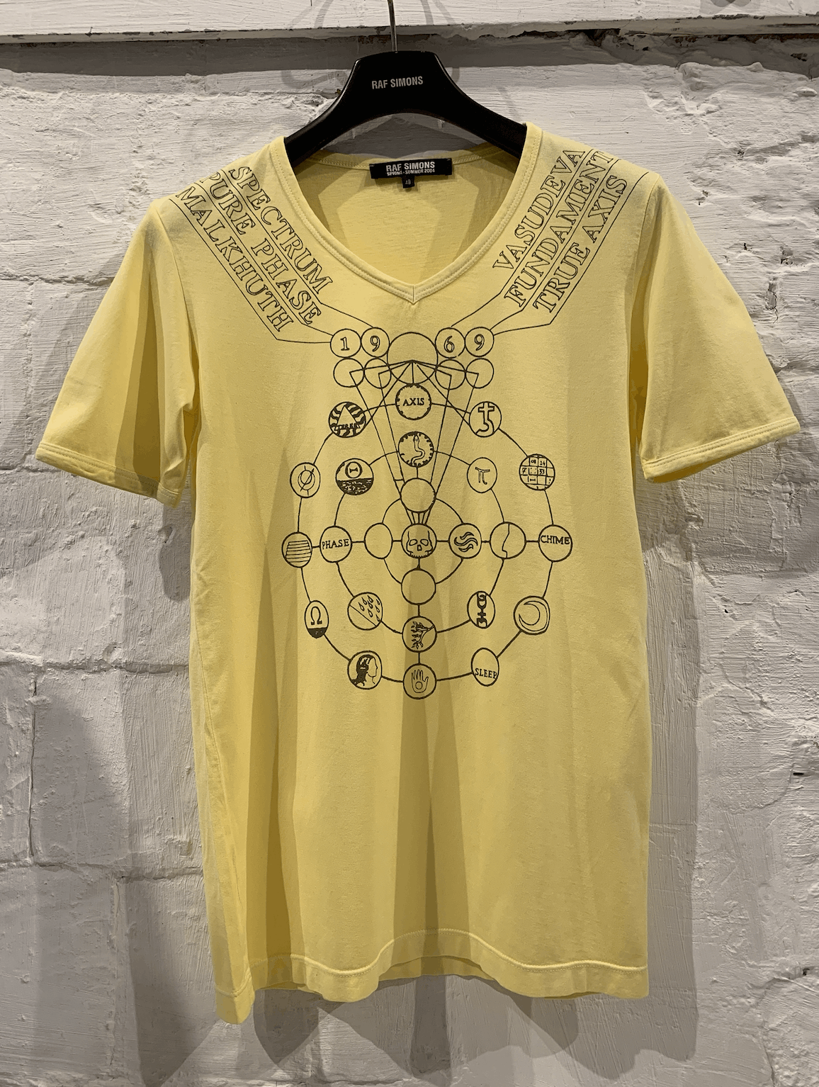 image of Raf Simons S/s 2004 Spectrum Show Piece in Yellow, Men's (Size Medium)