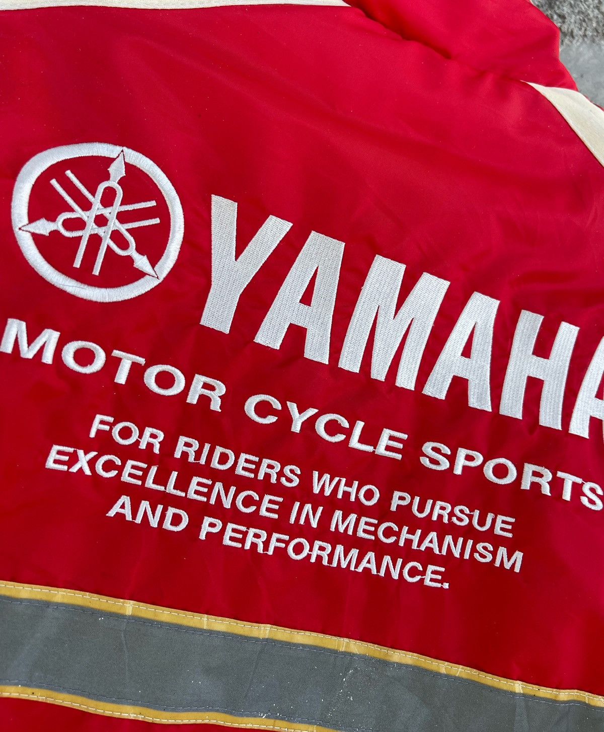Yamaha 🔥YAMAHA MOTO SPORTS WATERPROOF RACING BOMBER JACKET Size US L / EU 52-54 / 3 - 14 Thumbnail