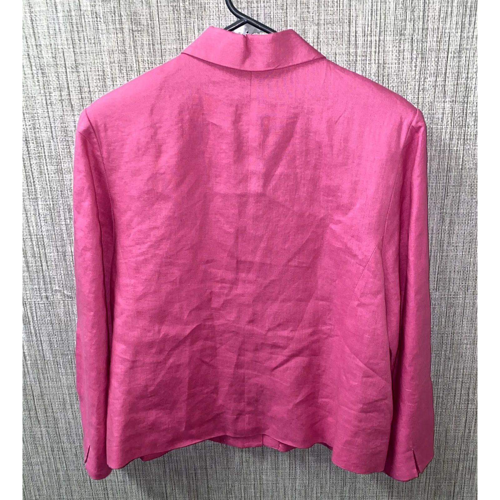 Pendleton Pendleton Jacket Womens Pink Linen 3 Button Size 14 Regular Coat LINEN Polyester Lining Casual Fall Spring Women Shirts & Jackets Size XL / US 12-14 / IT 48-50 - 5 Thumbnail