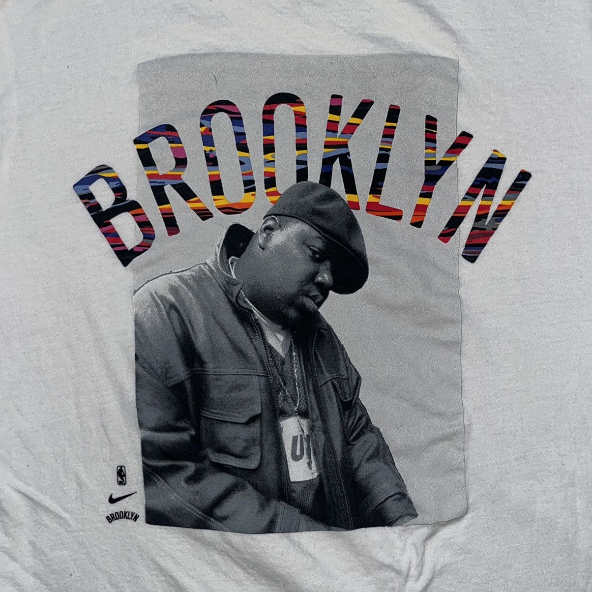 Nike Nike NBA Brooklyn Nets Notorious B.I.G. graphic t-shirt Size US L / EU 52-54 / 3 - 2 Thumbnail