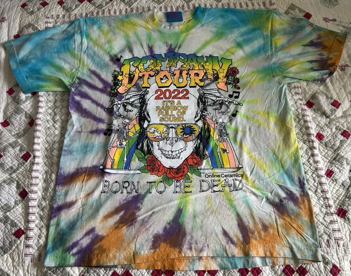 Online Ceramics Online Ceramics Dead and Company 2022 Tour Shirt Size XL Size US XL / EU 56 / 4 - 1 Thumbnail