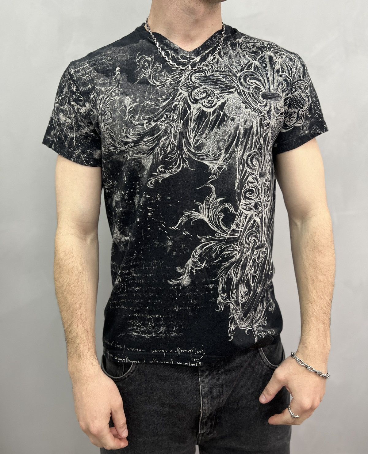 Affliction × Ed Hardy Sk8 FULL PRINT SKULL GRUNDE PUNK T-Shirt y2k affliction Size US M / EU 48-50 / 2 - 1 Thumbnail