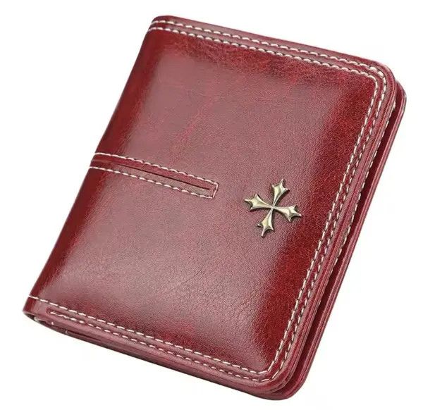 Japanese Brand Mayumi x Yoko Gothic Skull Cross PU Leather Wallet Size ONE SIZE - 1 Thumbnail