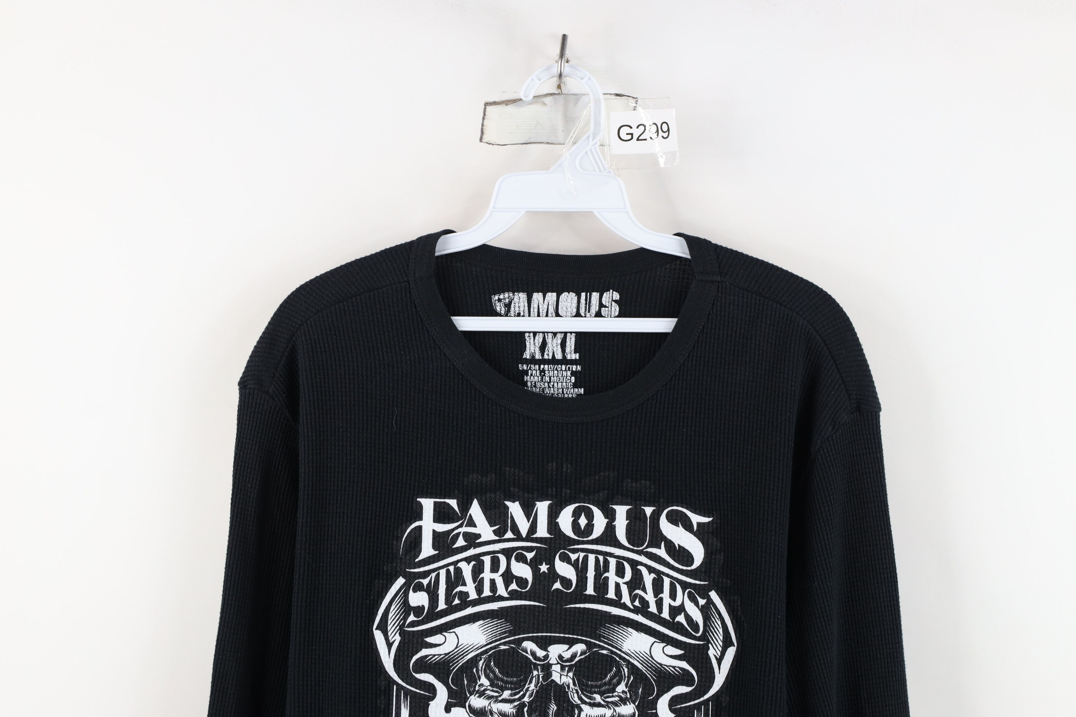 Famous Stars And Straps Vintage Famous Stars & Straps Waffle Long Sleeve T-Shirt Size US XXL / EU 58 / 5 - 2 Thumbnail