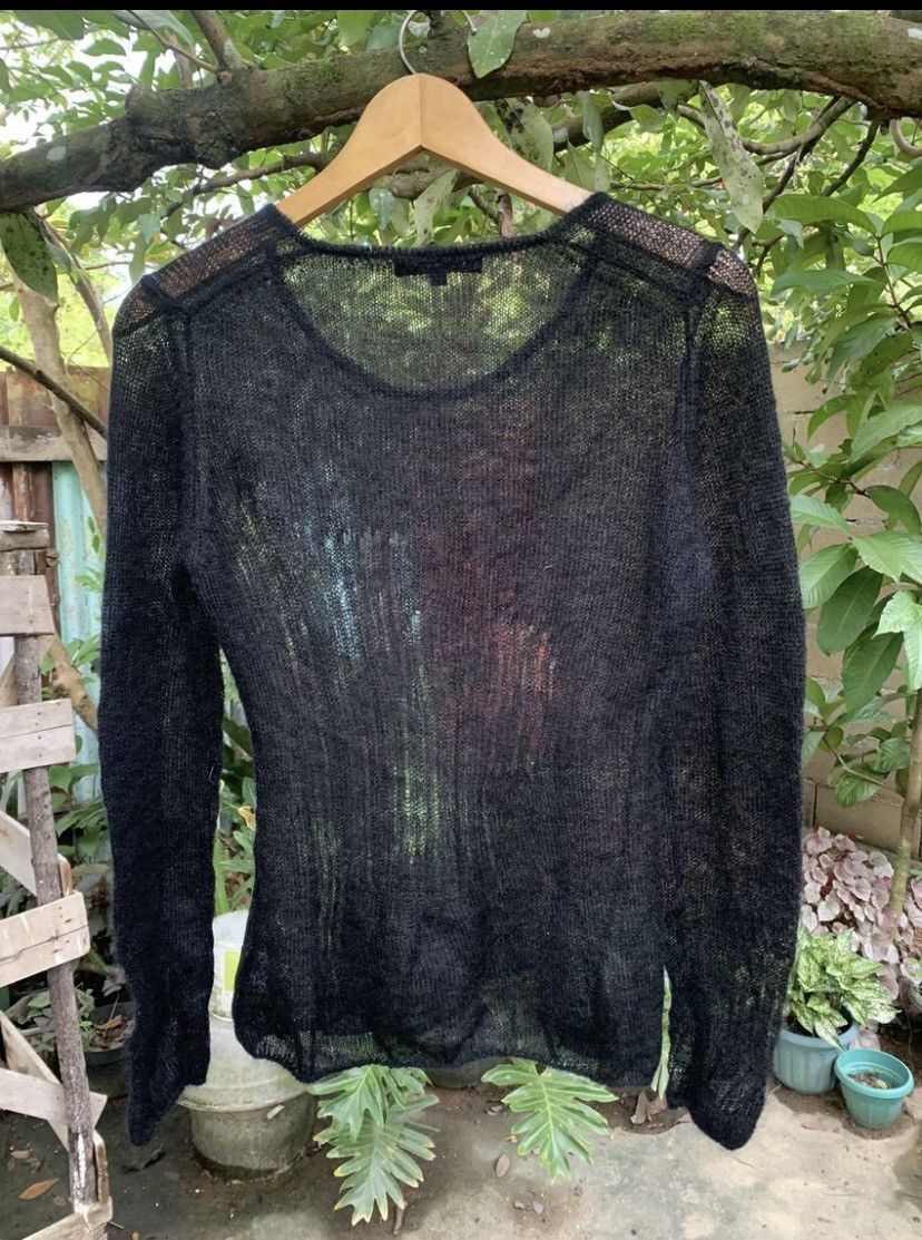 Japanese Brand Sabella mesh top knitted styled Size US S / EU 44-46 / 1 - 2 Thumbnail